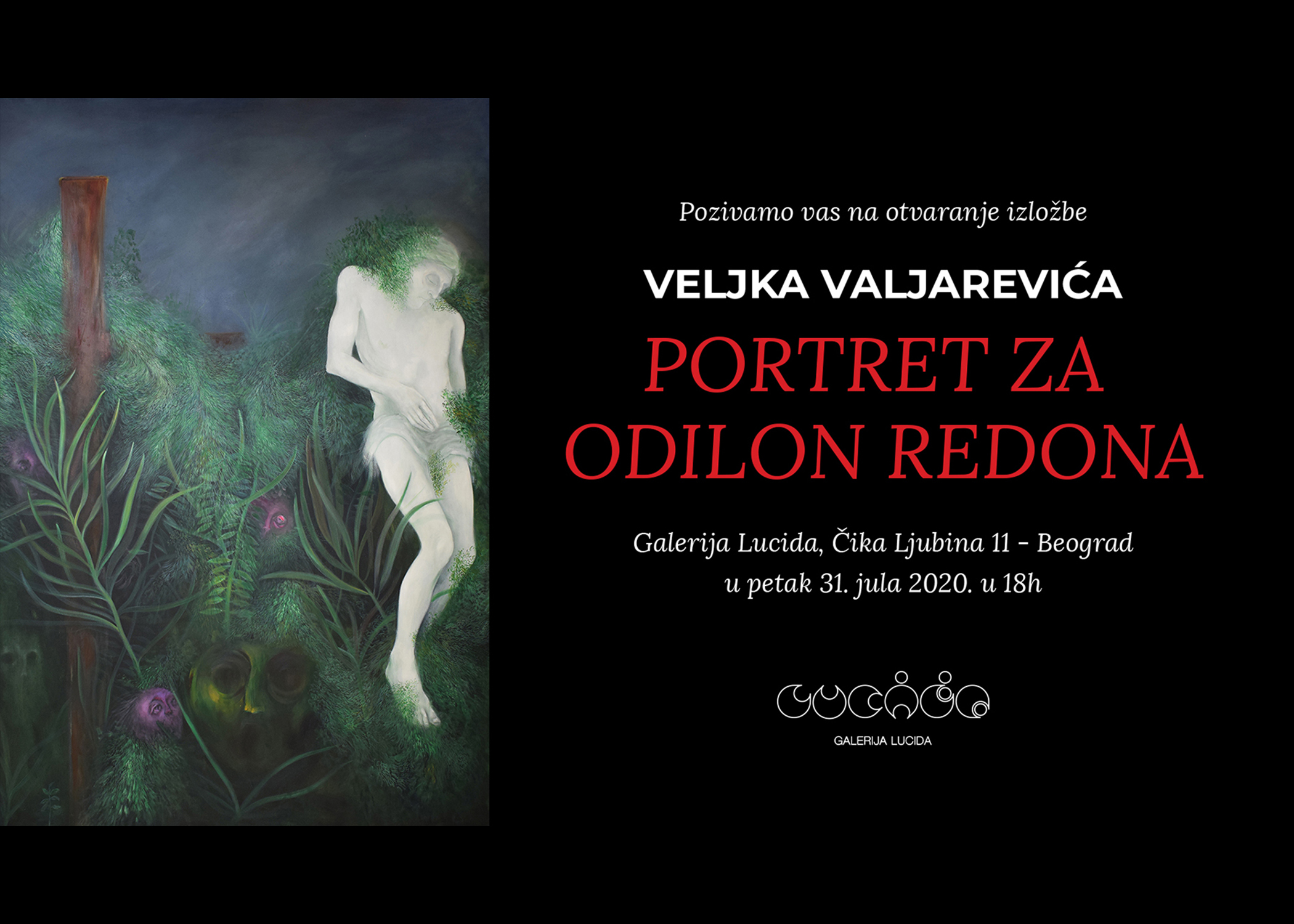 Veljka Valjarevica u galeriji Lucida