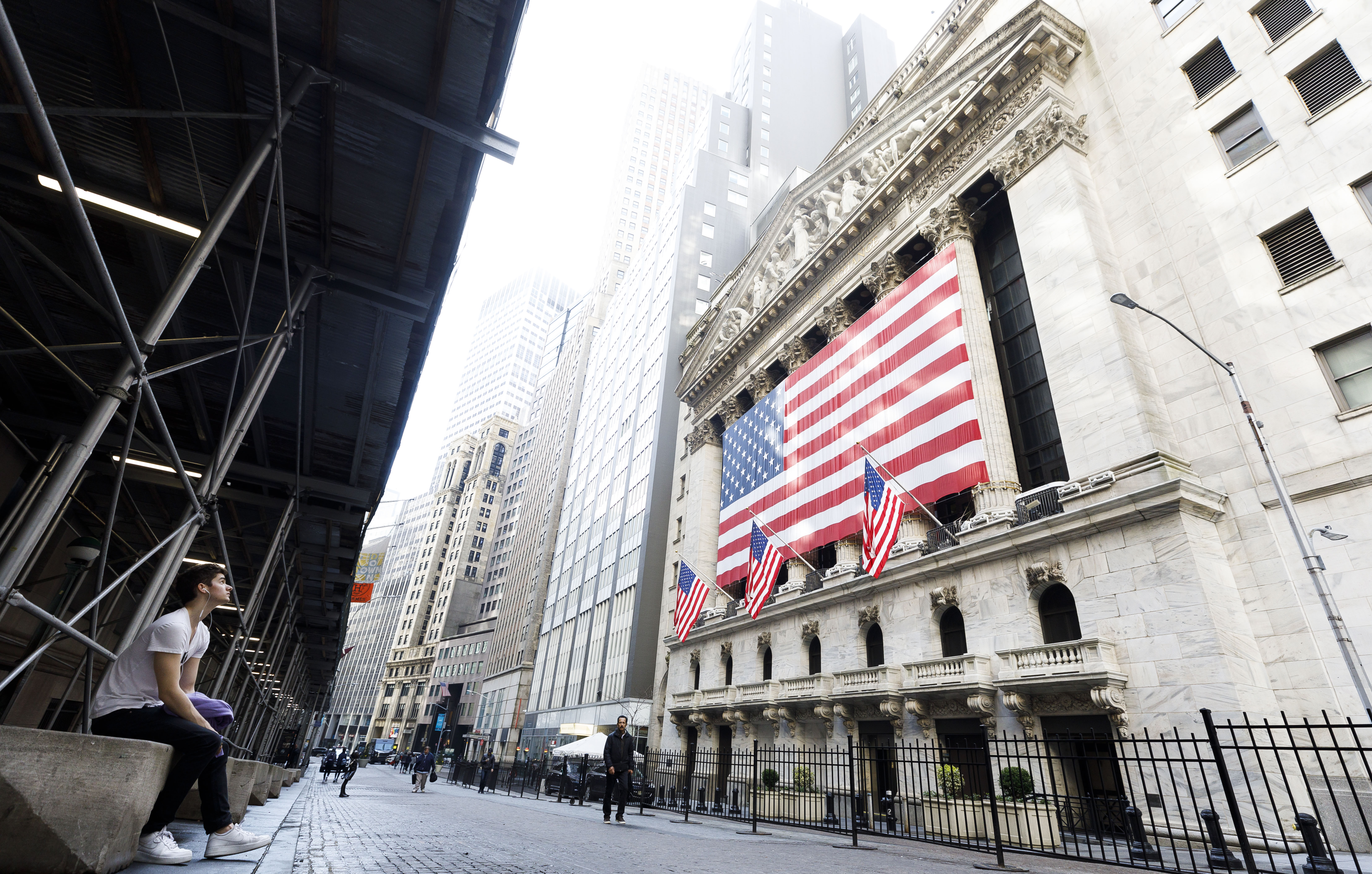 New York Stock Exchange coronaviurus reaction