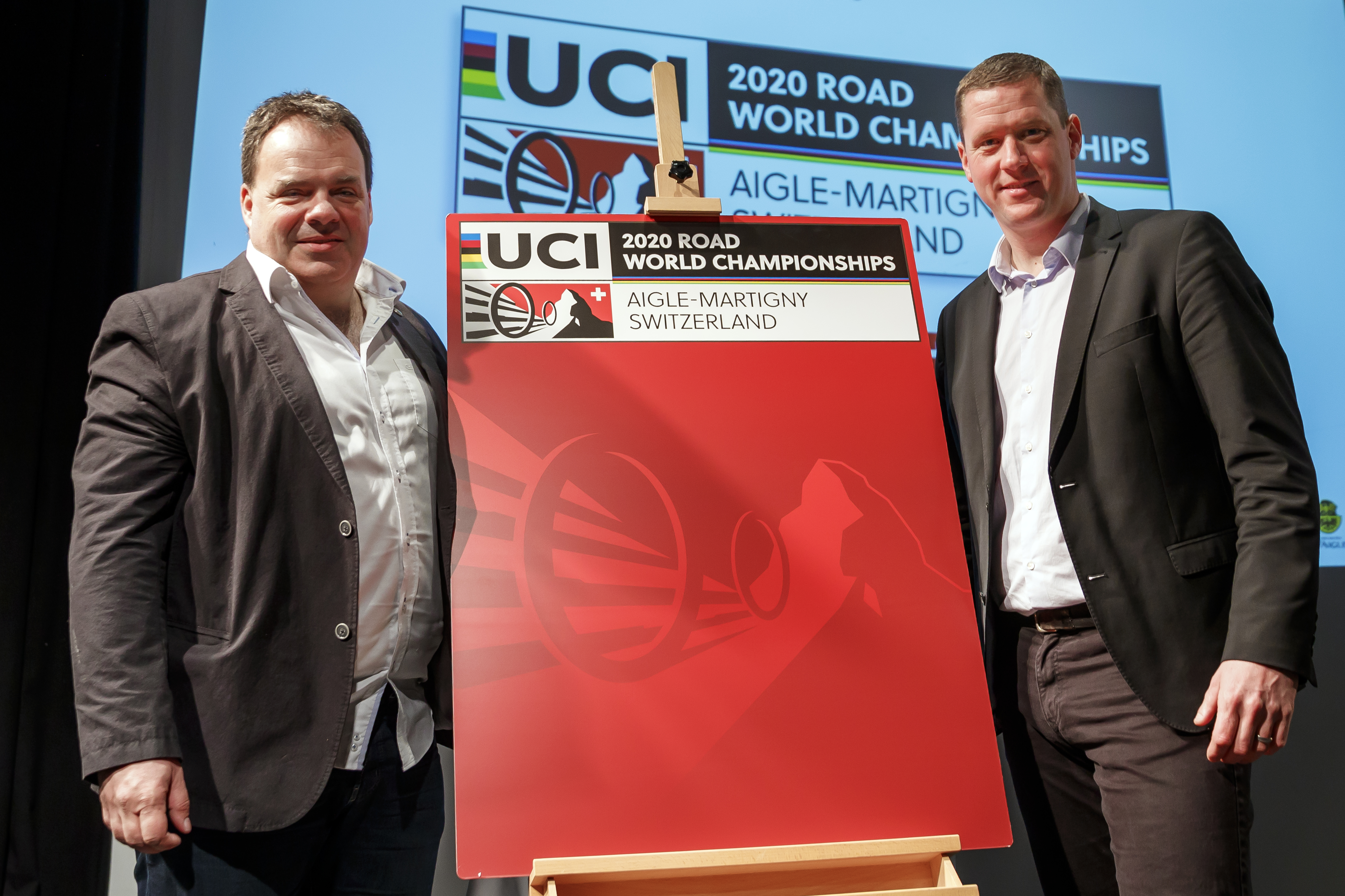 Press conference presenting the UCI Road World Championships Aigle-Martigny 2020