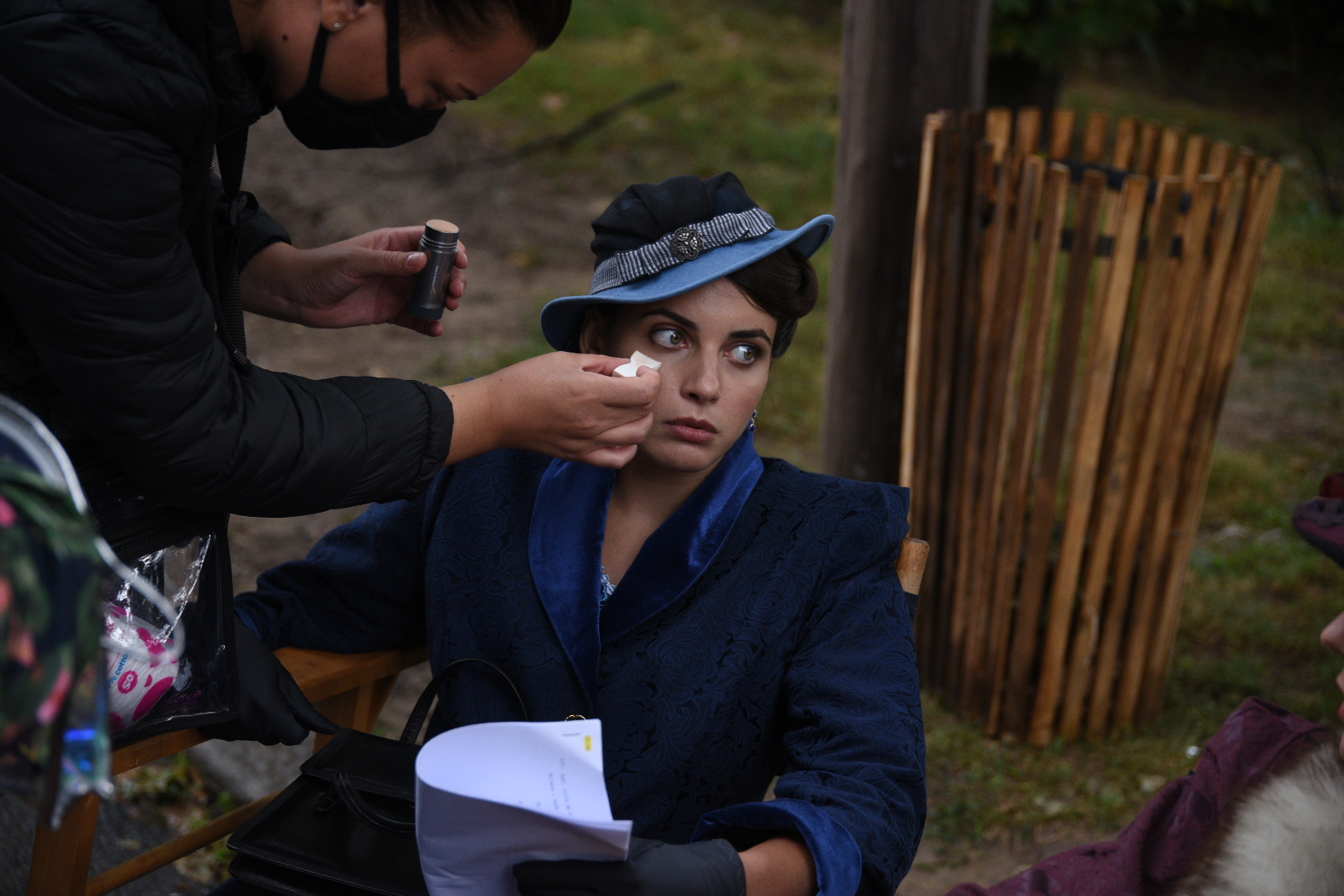 Beograd 05. avgust 2020. Isidora Simijonović Vreme zla snimanje serija Foto:Dragan Mujan/Nova.rs