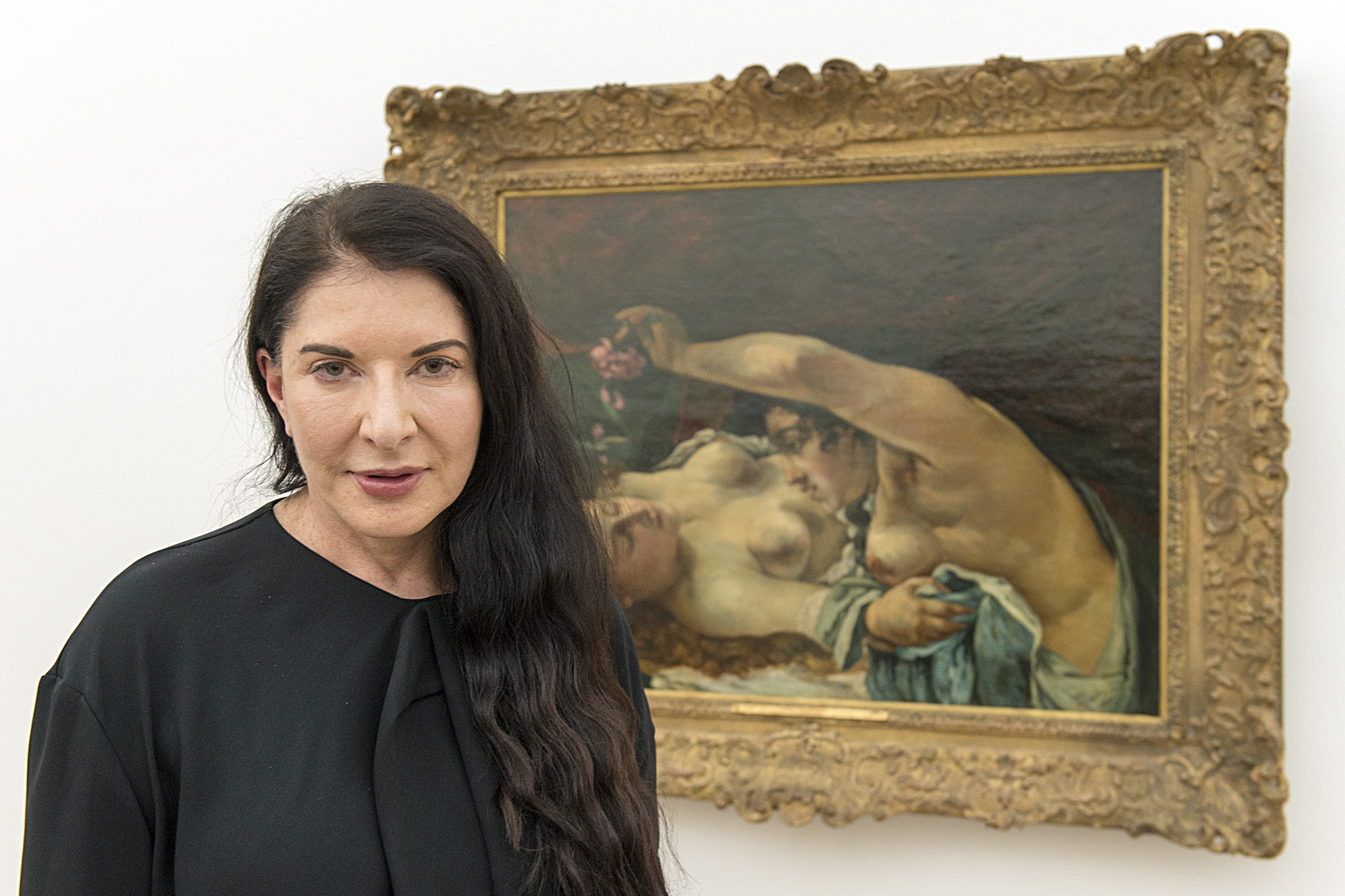 Marina Abramovic performance program in Riehen