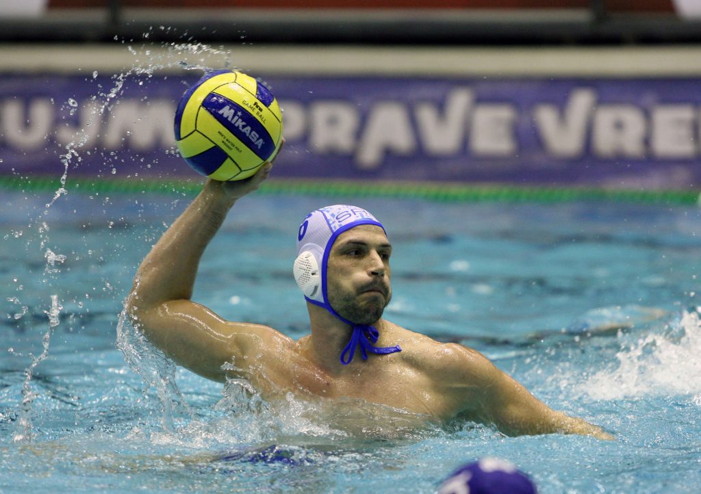 Sport Vaterpolo Reprezentacija Srbija Serbia National Team Spain Spanija friendly  Danilo Daca Ikodinovic 28.2.2007. photo: Pedja Milosavljevic