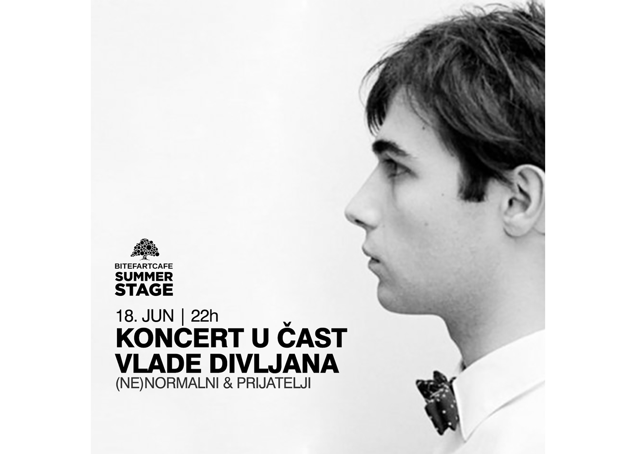 Koncert sastava (ne)normalni u čast Vlade Divljana na letnjoj pozornici Bitefa poslala novinarka Marija Jakovljevic