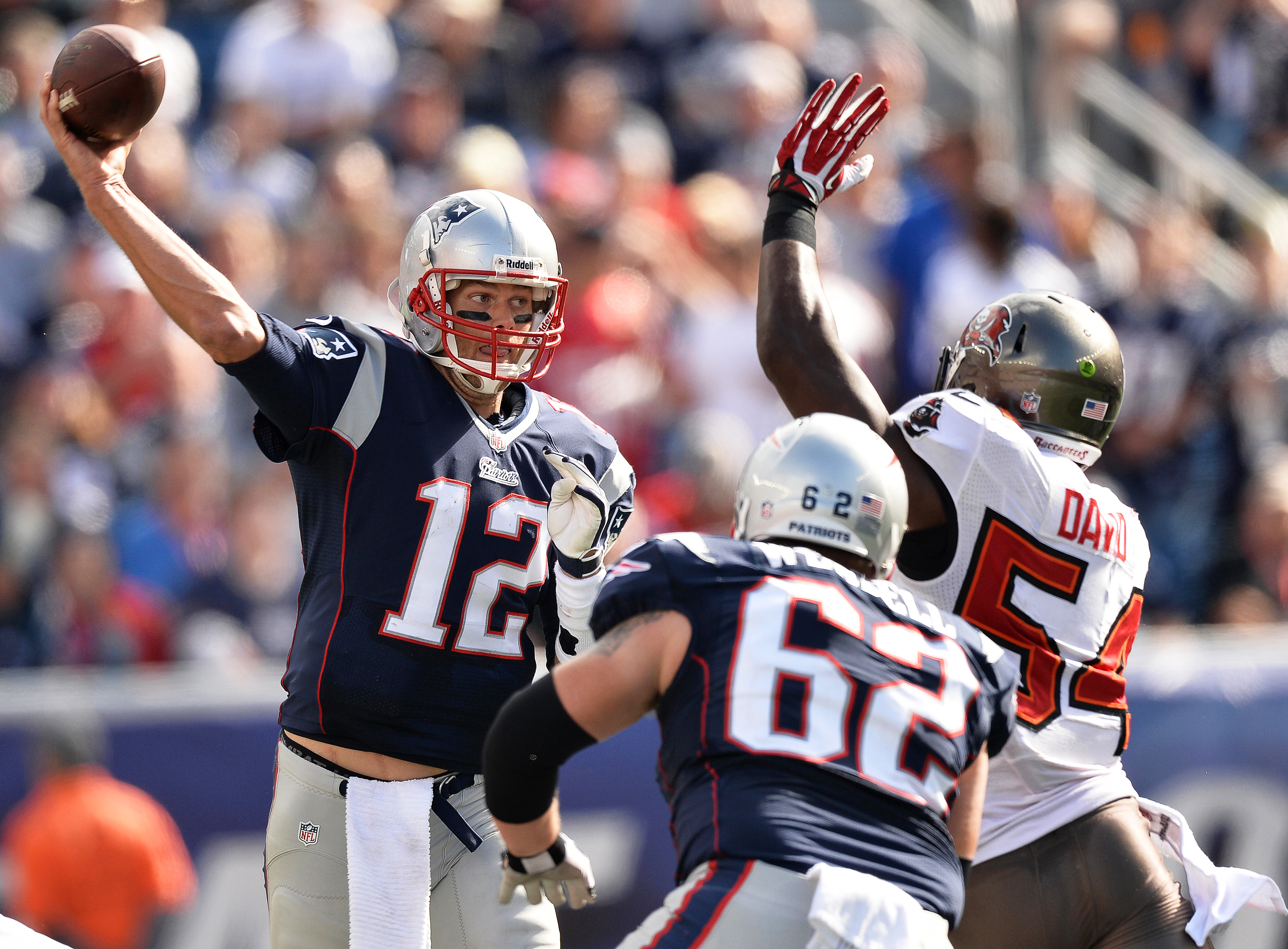Tom Brady signs for Tampa Bay Buccaneers