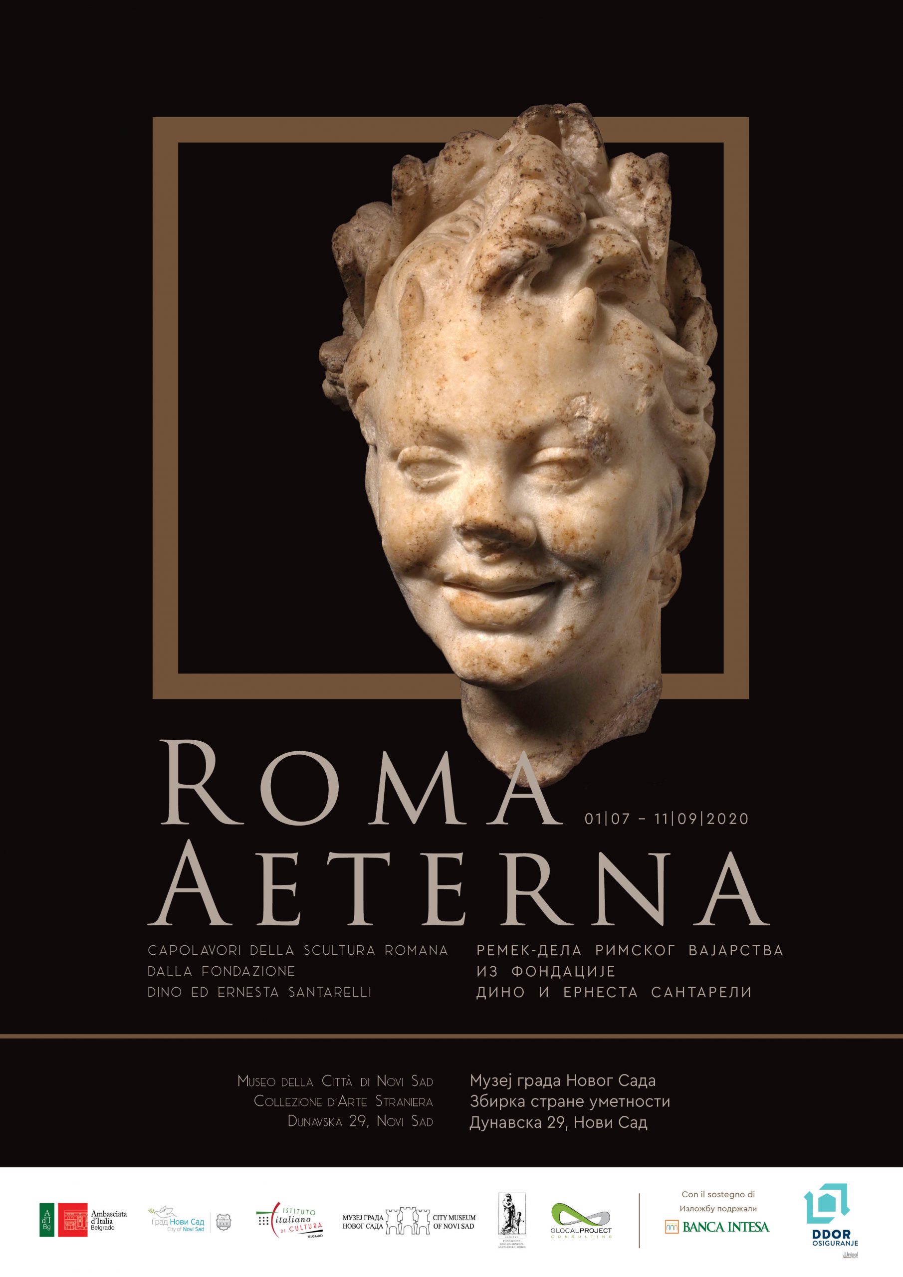 Remek-dela rimskog vajarstva u Novom Sadu od 1. jula - izlozba VECNI RIM