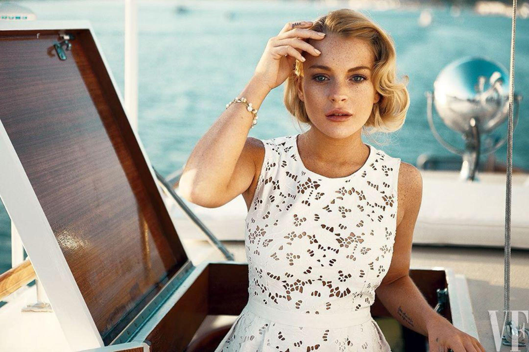 Lindsay Lohan (lindsaylohan / 20.11.2019): Thinking of going blonde,Image: 484085261, License: Rights-managed, Restrictions: , Model Release: no, Credit line: face to face / Face to Face / Profimedia