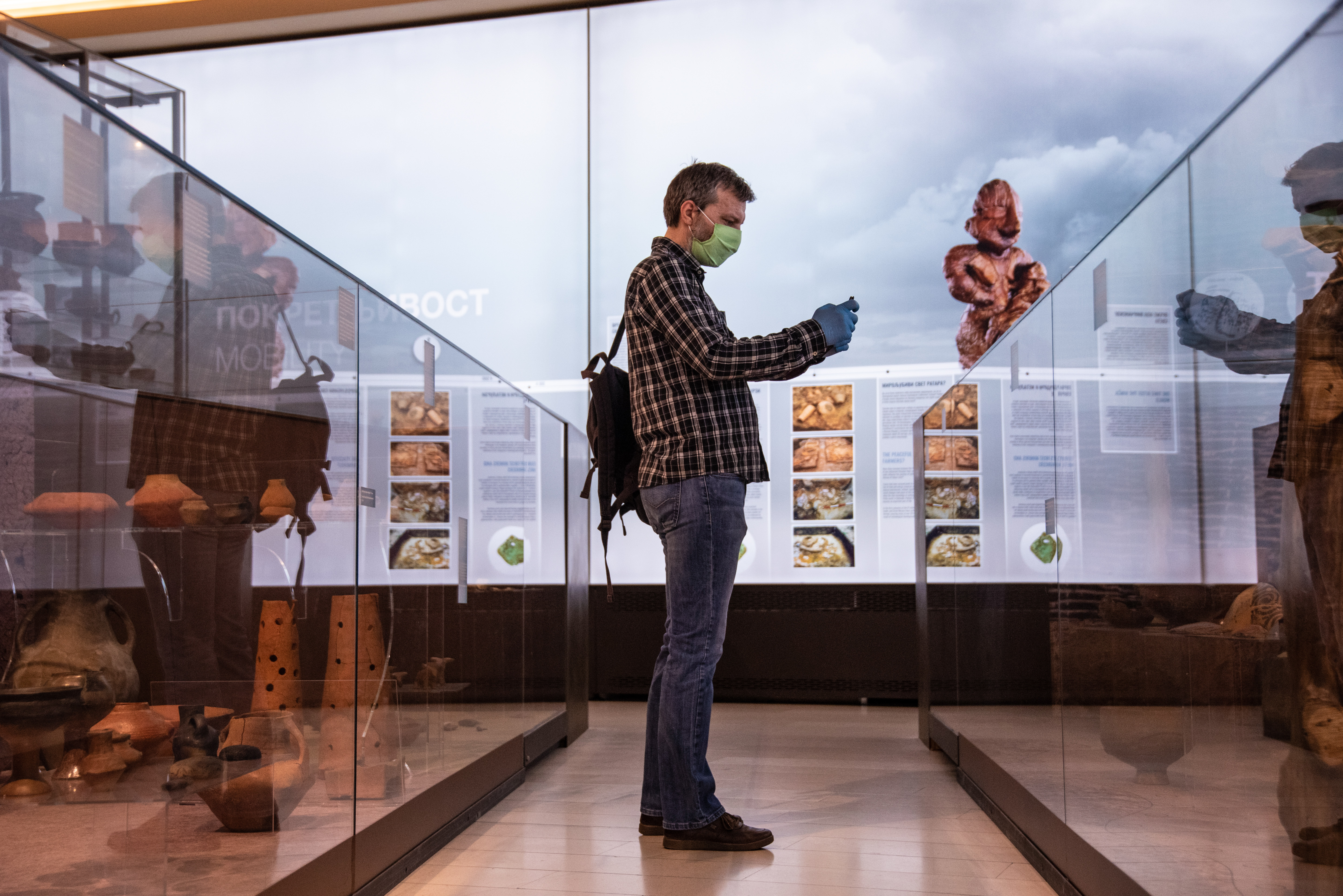 Beograd 23.04.2020. Otvaranje Narodnog muzeja. Narodni muzej, otvaranje, vanredno stanje, koronavirus Foto: Dragan Mujan/Nova.rs