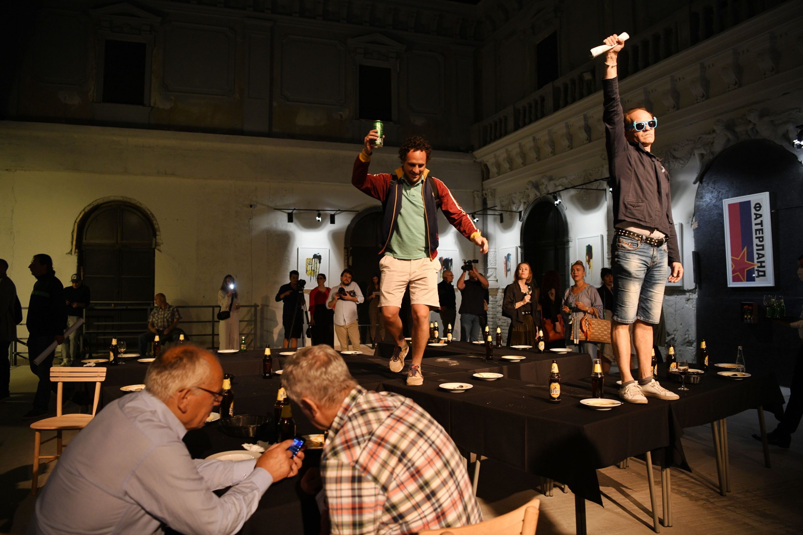 Beograd 20.06.2020. Izložba pod nazivom Hvala Raši Todosijeviću - zahvalna Srbija, u bioskopu Balkan Foto: Filip Krainčanić/Nova.rs