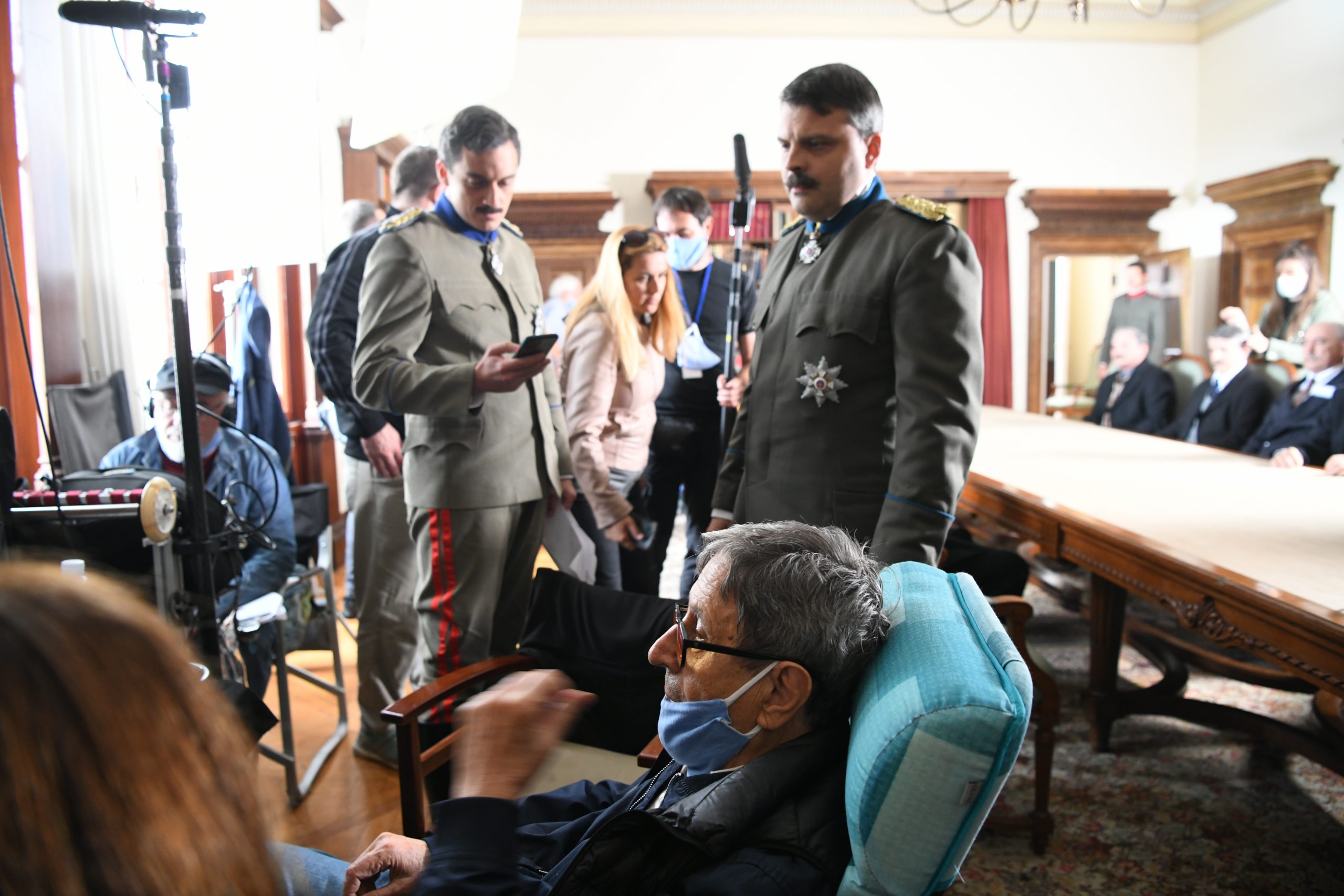 BEOGRAD 21.06.2020 Zdravko Šotra, Snimanje serije Kralj foto:Vesna Lalic/Nova.rs