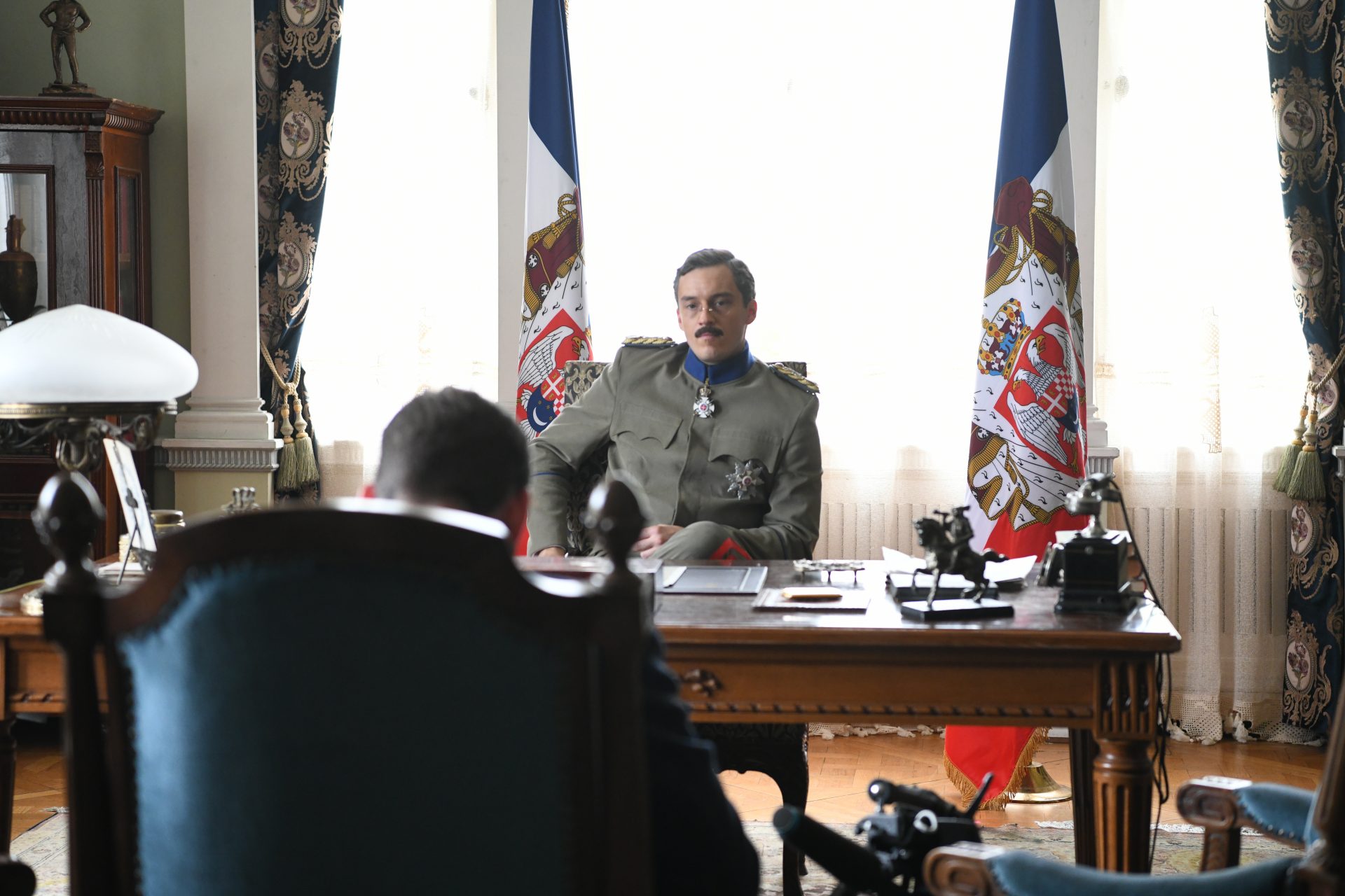 BEOGRAD 21.06.2020 Ljubomir Bulajić, Snimanje serije Kralj foto:Vesna Lalic/Nova.rs