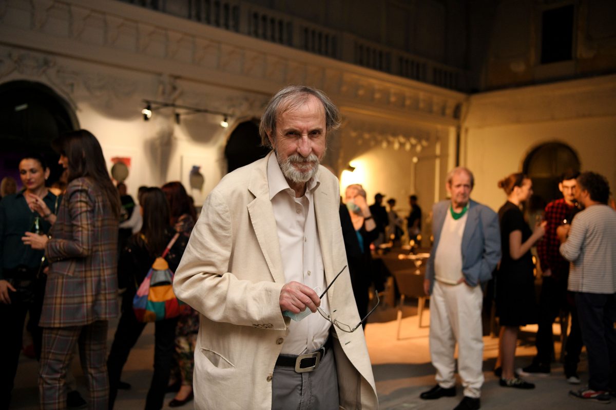 Beograd 20.06.2020. Raša Todosijević, Dragoljub Todosijević, Dragoljub Raša Todosijević, umetinik. Izložba pod nazivom Hvala Raši Todosijeviću - zahvalna Srbija, u bioskopu Balkan Foto: Filip Krainčanić/Nova.rs