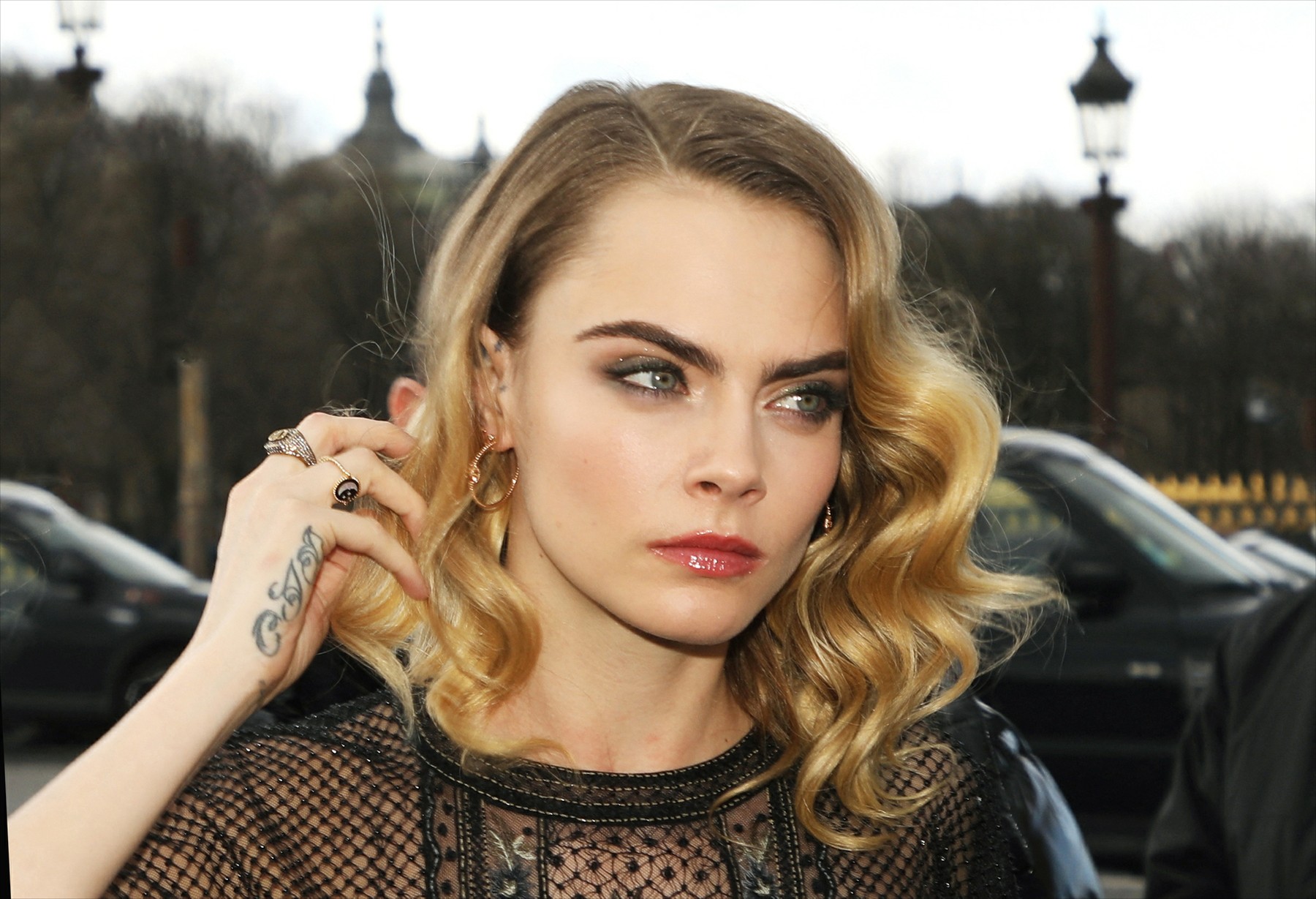 North America Rights Only - Paris, France -20200225-PFW - Dior Photocall. 
-PICTURED: Cara Delevingne
-,Image: 500985506, License: Rights-managed, Restrictions: North America Rights Only, Model Release: no, Credit line: ABACA / INSTAR Images / Profimedia