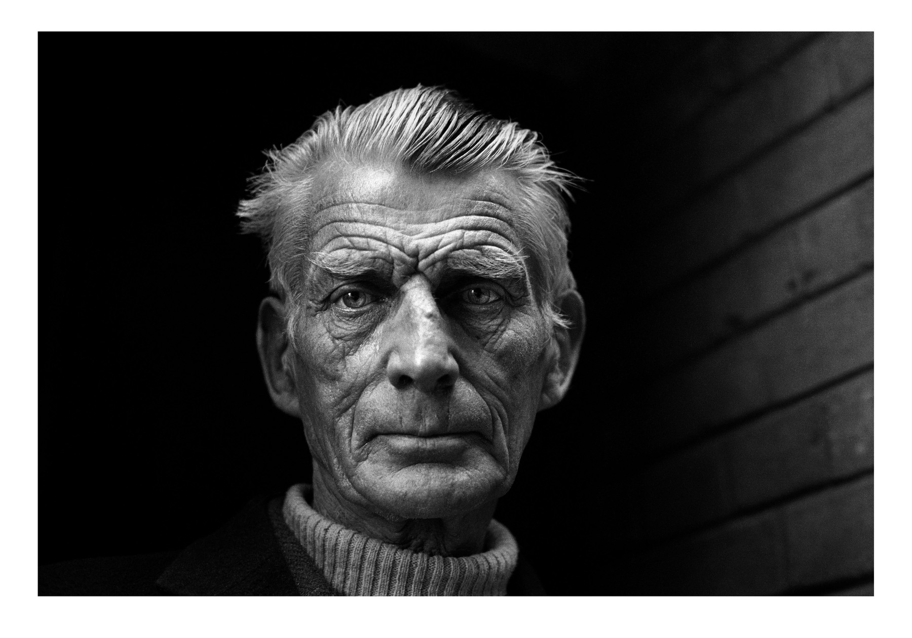 Irish dramatist , avant garde writer and poet , Samuel Beckett  Jane Bown , 1976,Image: 103690369, License: Rights-managed, Restrictions: , Model Release: no, Credit line: Jane Bown / TopFoto / Topfoto / Profimedia