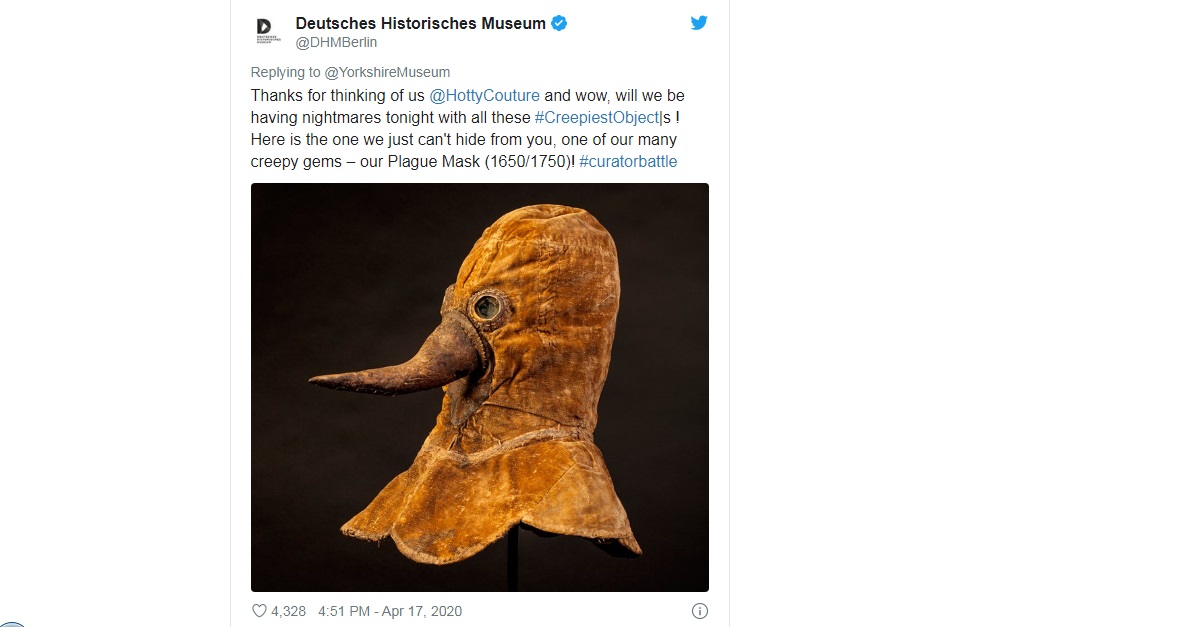 najjeziviji eksponati deutsches historisches museum, Printscreen: Twitter / @DHMBerlin