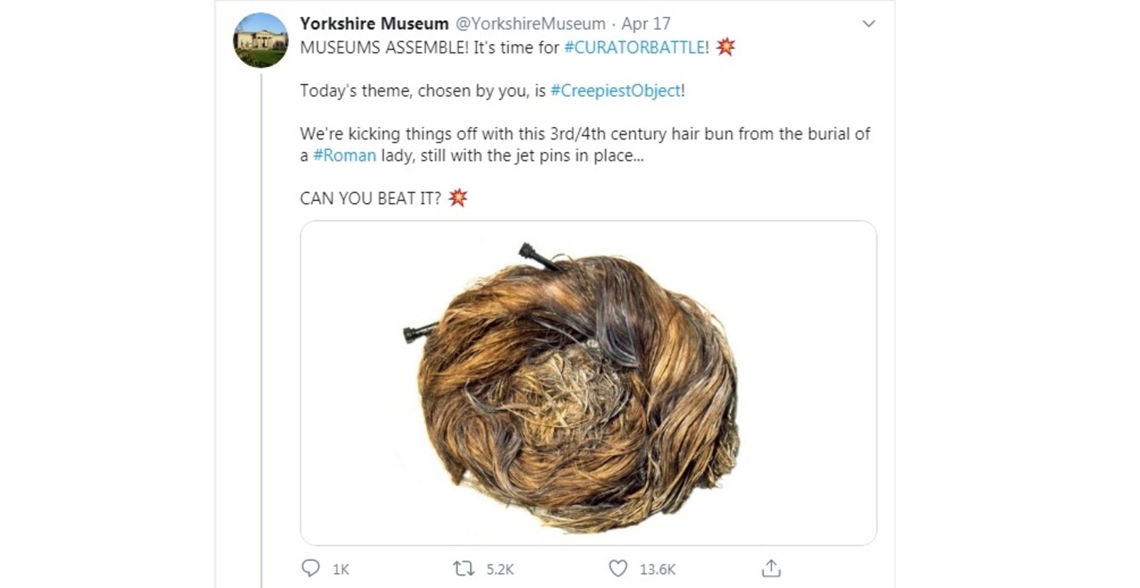 najjeziviji eksponati yorkshire museum