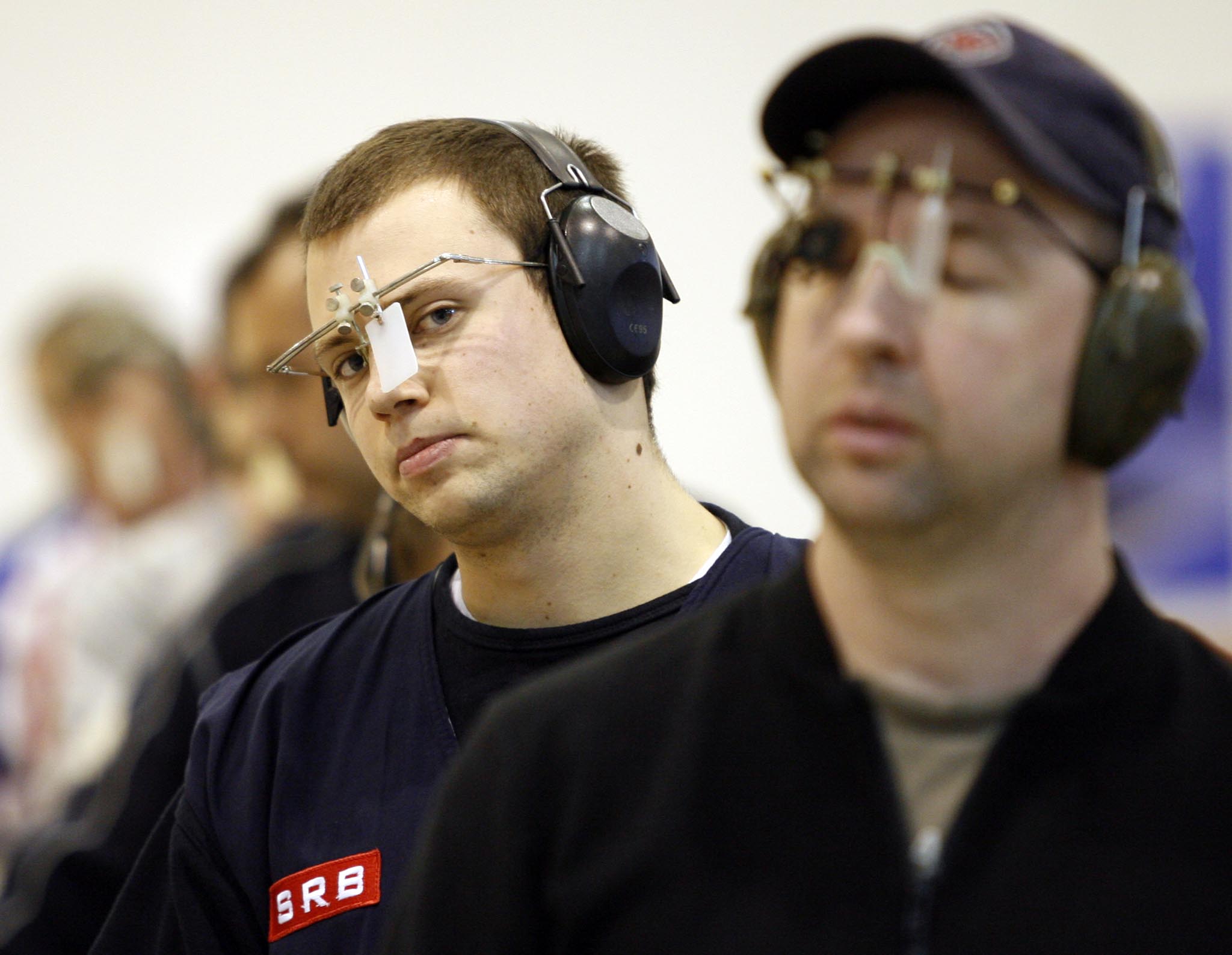Streljastvo, Balkansko prvenstvo
Damir Mikec, vazdusni pistolj, air pistol
Beograd, 10.12.2006.
foto: SRDJAN STEVANOVIC