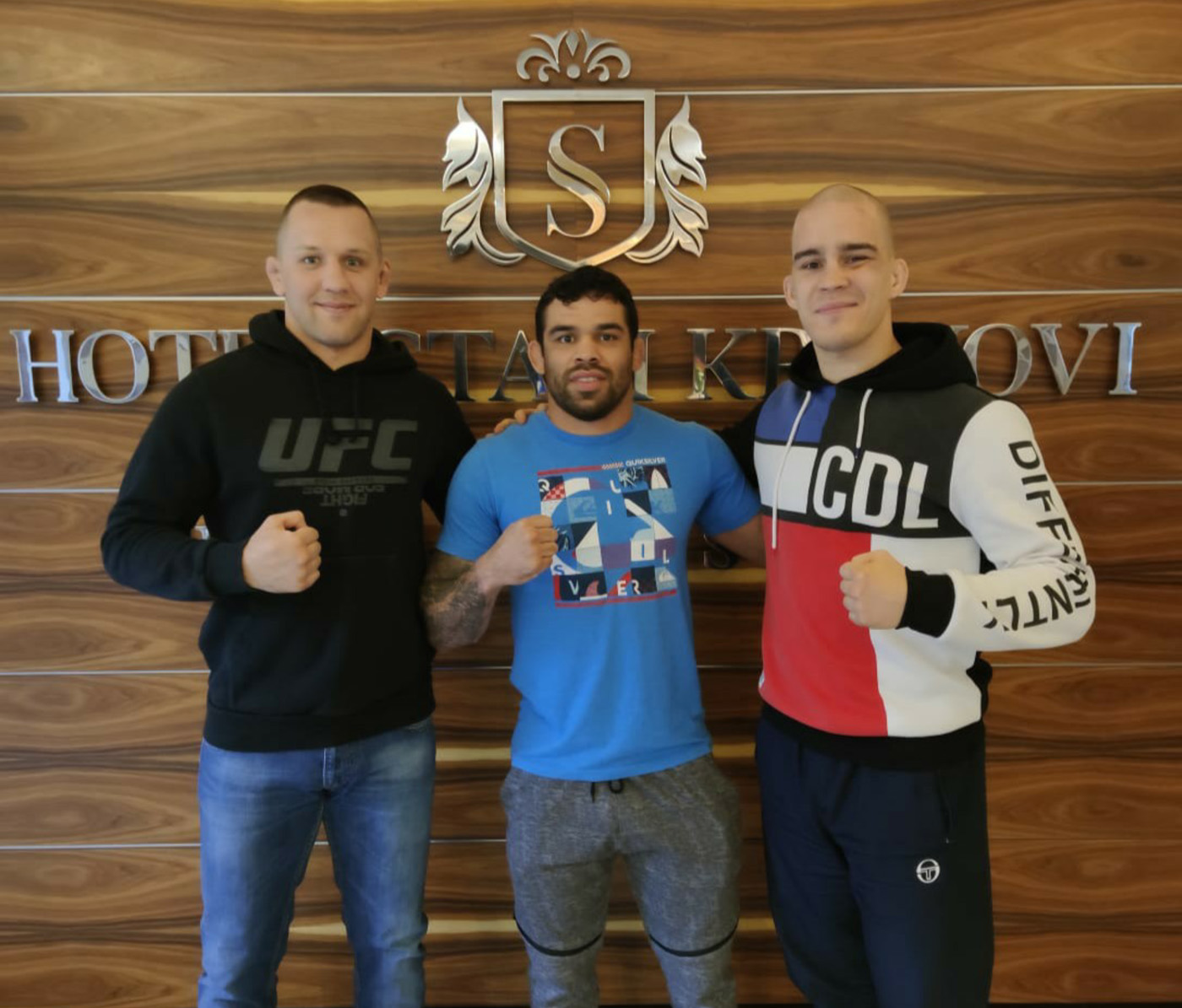 Sekulić, Barao i Todorović Foto: SBC