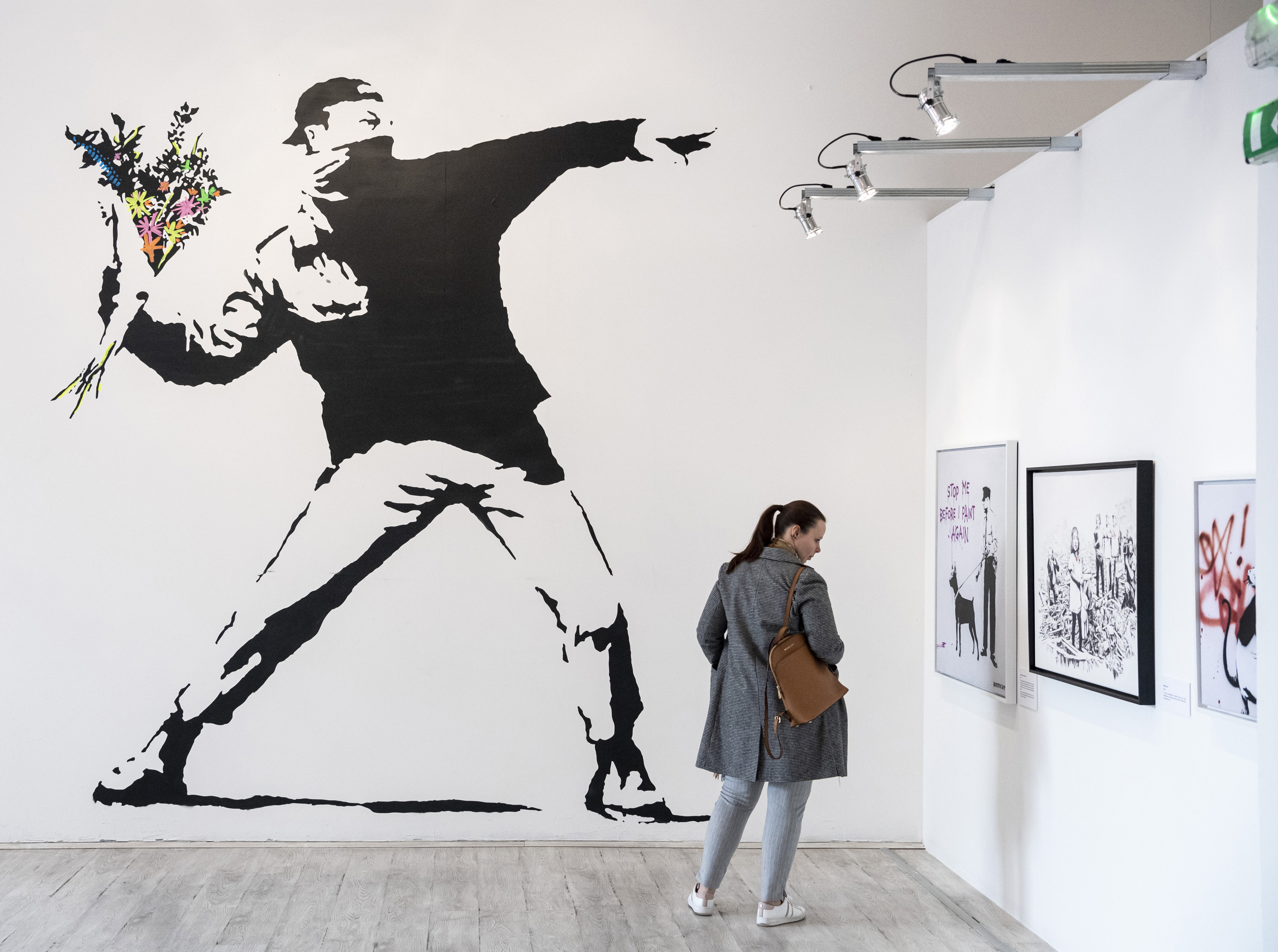 Banksy art exhibit opens in Budapest