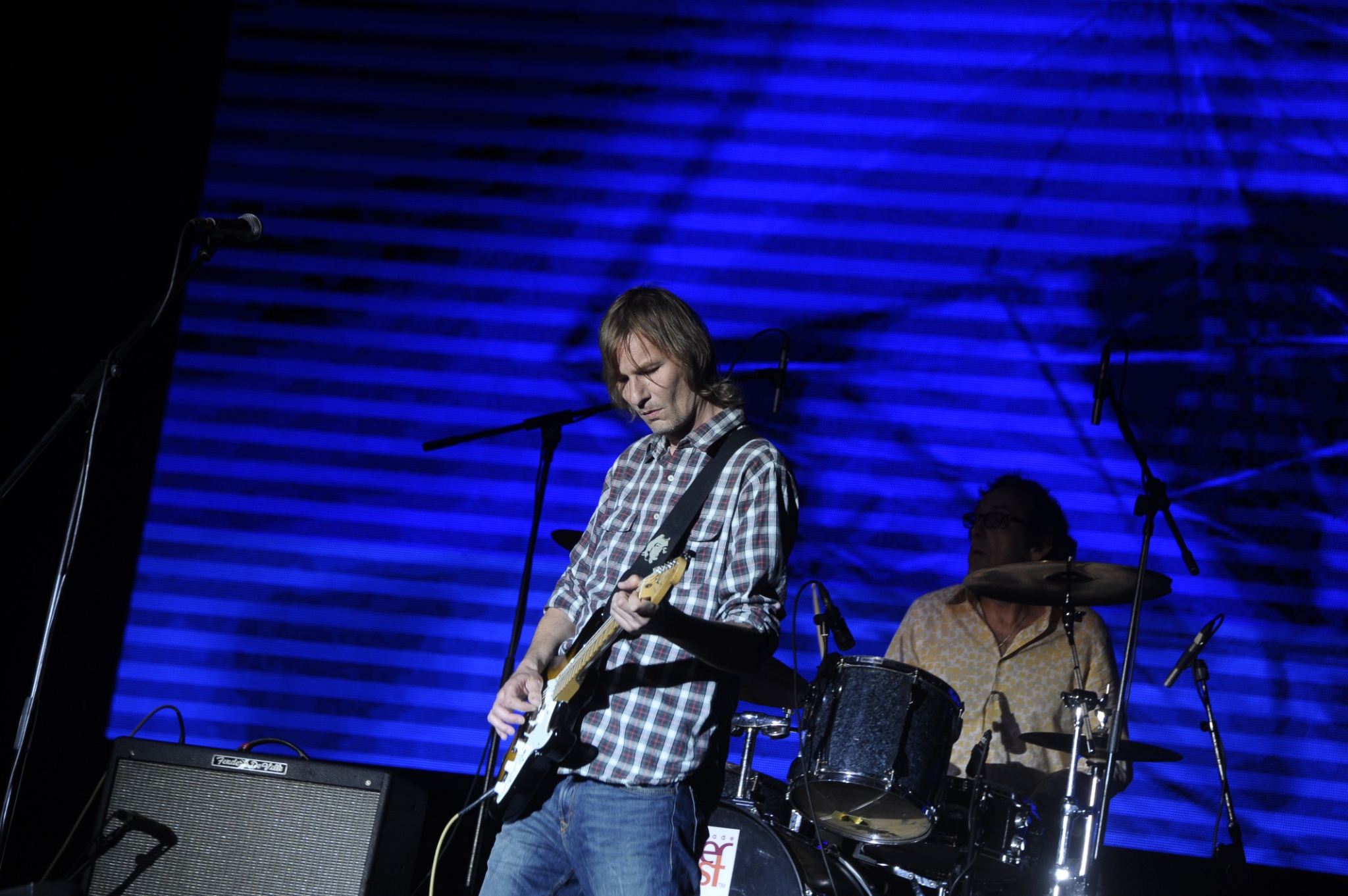Beograd 21.08.2015. Dejan Gvozden, pevac i basista, grupa Kristali, koncert, Beer fest na Uscu, festival piva, bir fest Foto:Vesna Lalić