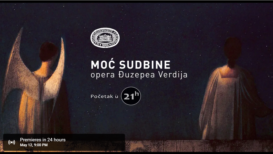 "Moć sudbine", Narodno pozorište, Foto: Printscreen/Youtube/Narodno pozorište