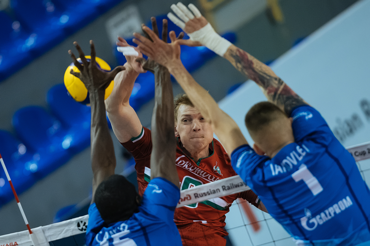 Odbojka Lokomotiva Zenit Kup CEV; Foto: CEV