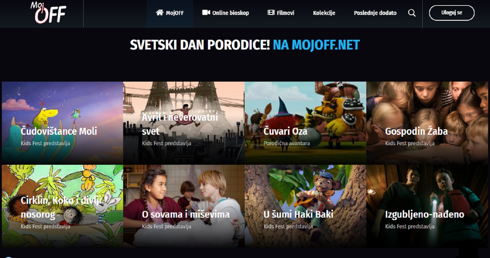 svetski dan porodice printscreen moj off