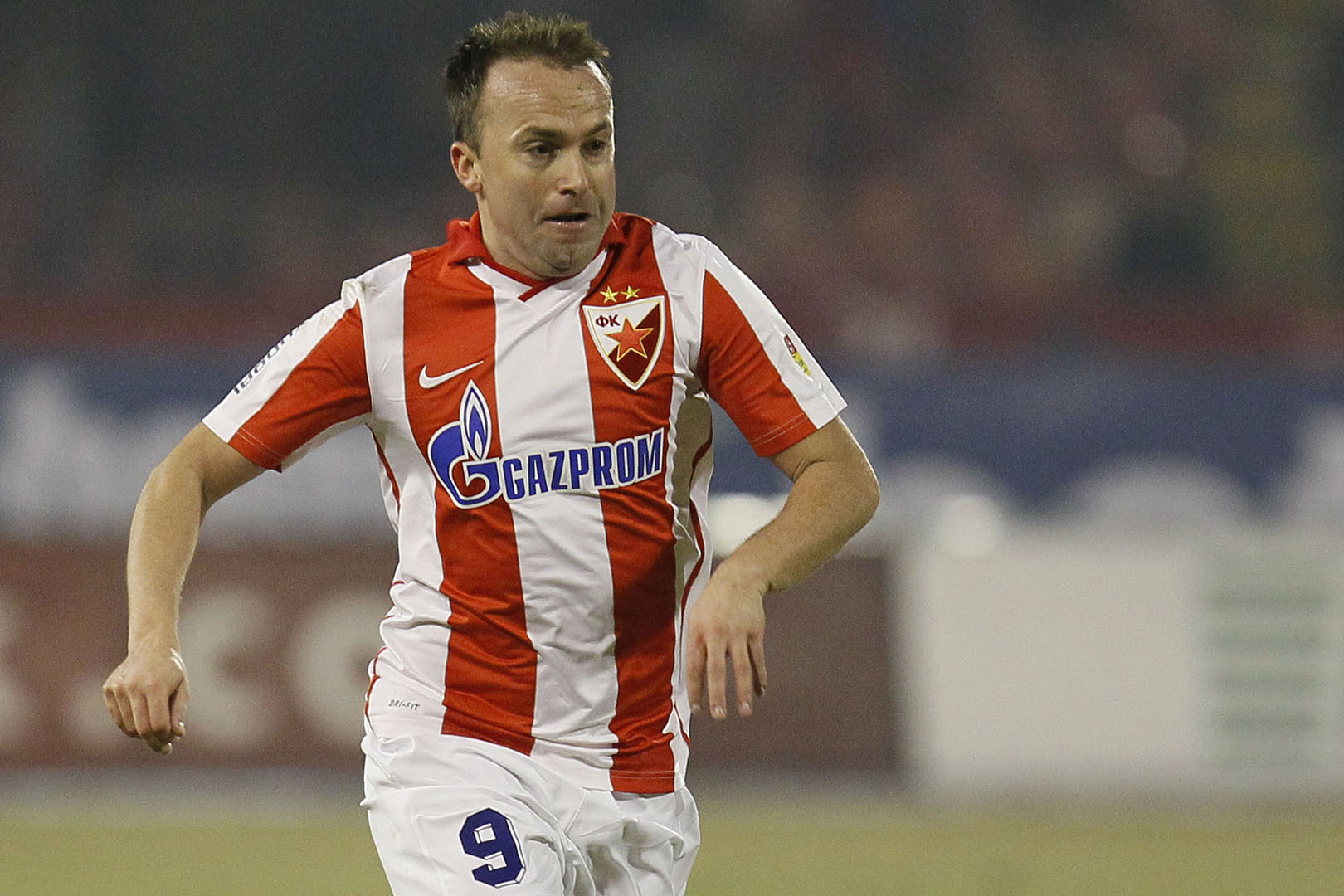 Fudbal, Jelen super liga, sezona 2010/11.Derby, Derbi.Crvena Zvezda Vs. Indjija.Ognjen Koroman.Belgrade, 09.03.2011..foto: Srdjan Stevanovic/Starsportphoto ©