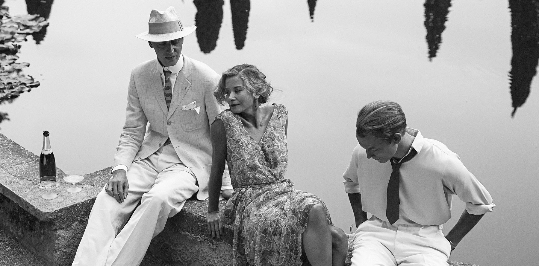 RAY, (aka PARADISE), from left: Philippe Duquesne, Yuliya Vysotskaya, Christian Clauss, 2016.