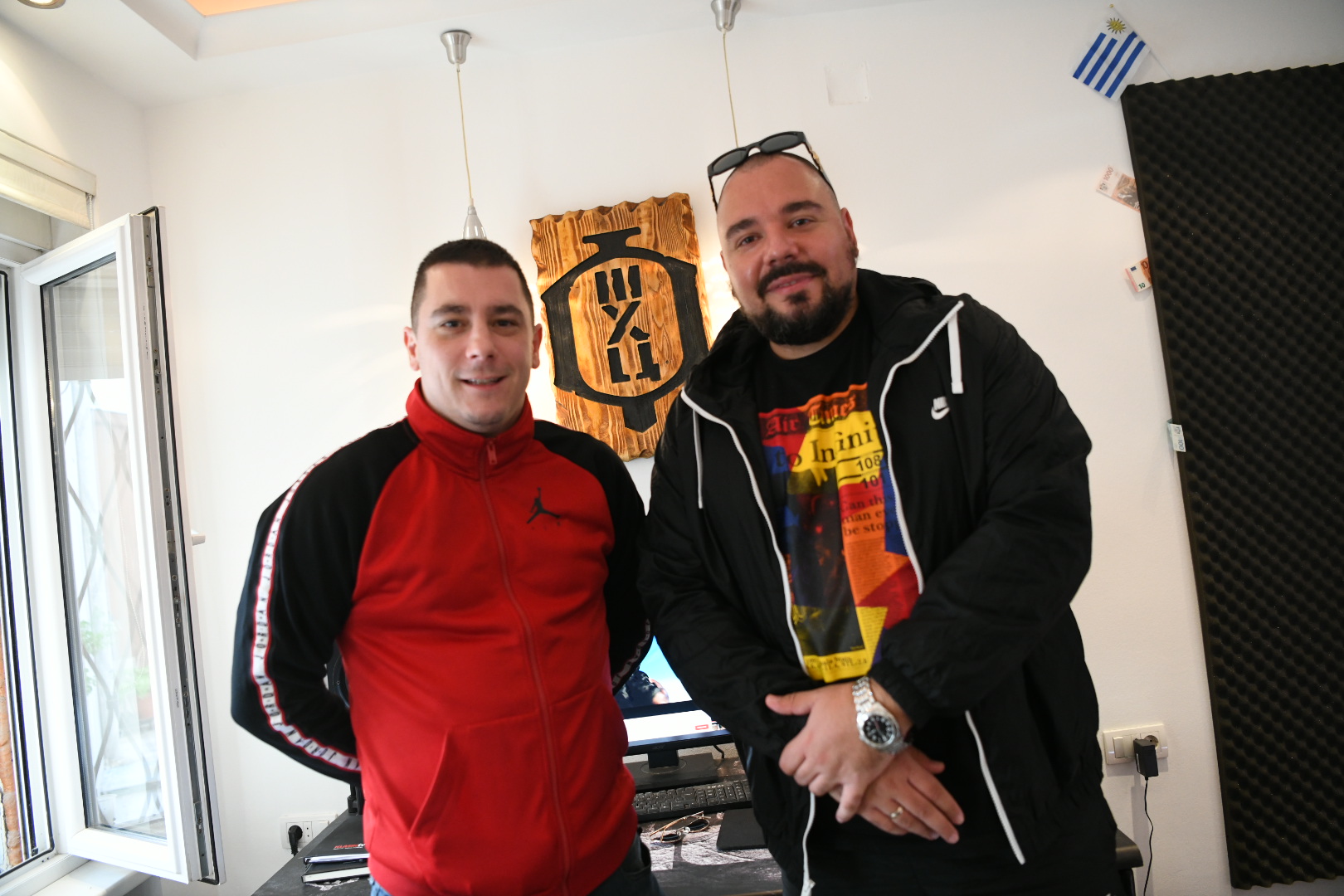 Beograd 23.10.2020. Stefan Gligorijević, Borko Vujičić Bore, hip hop, hip-hop, grupa, THCF, THC La Familija Foto: Vesna Lalić/Nova.rs