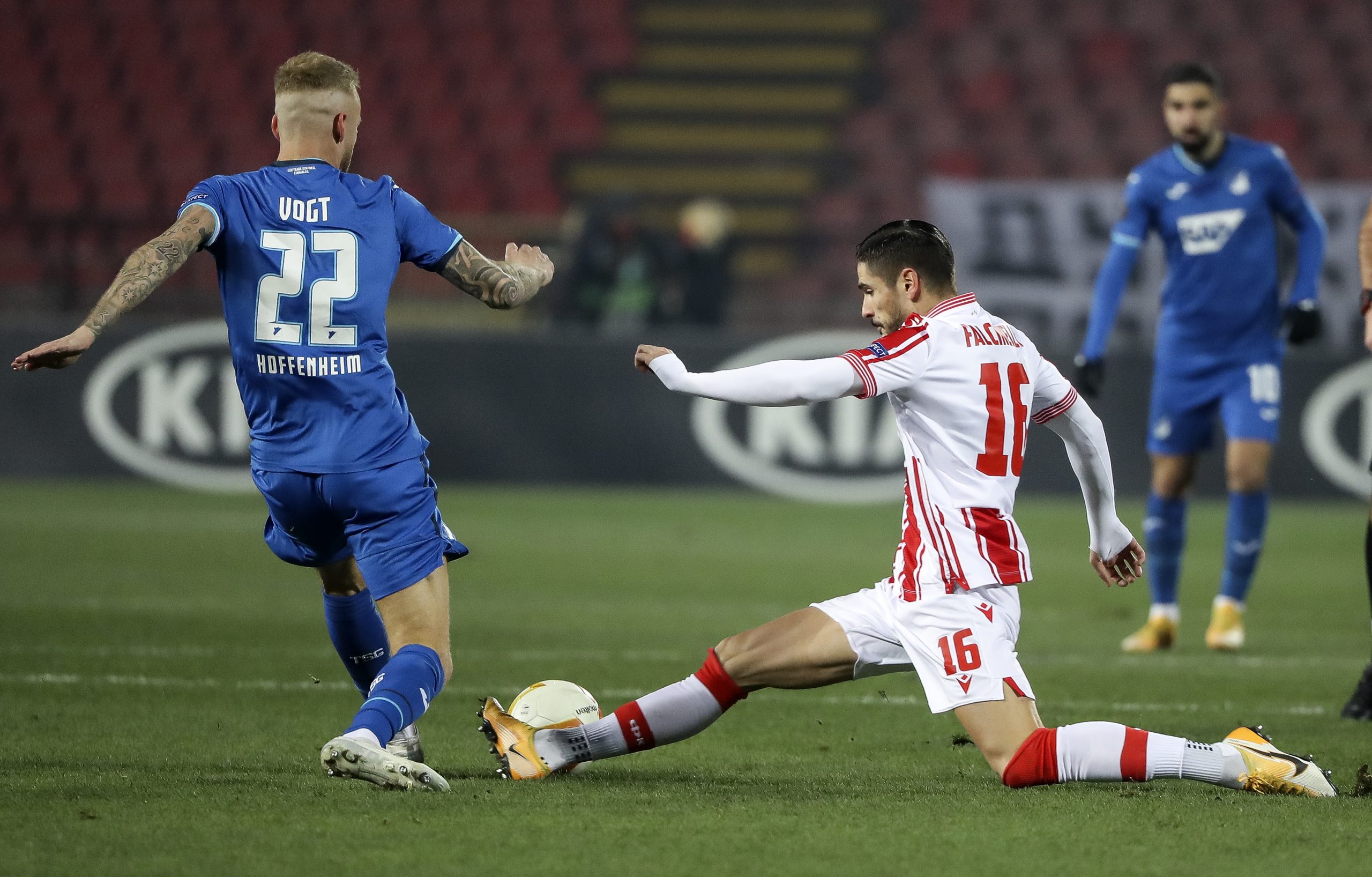 Fudbal-UEFA Europa League Group Stage Group L-Season 20020/2021 
Crvena Zvezda v Hoffenheim
Beograd, 03.12.2020.
foto: Srdjan Stevanovic/Starsportphoto ©
