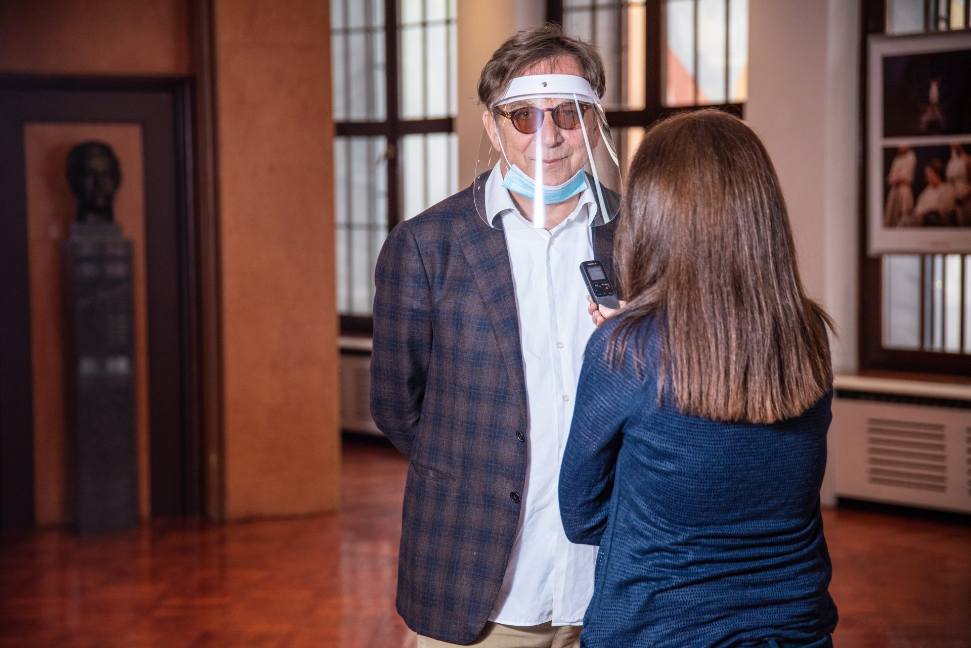 beograd 01.06.2020 Atelje 212: Prva proba predstave "Pikaso"  Foto: Dragan Mujan/Nova.rs