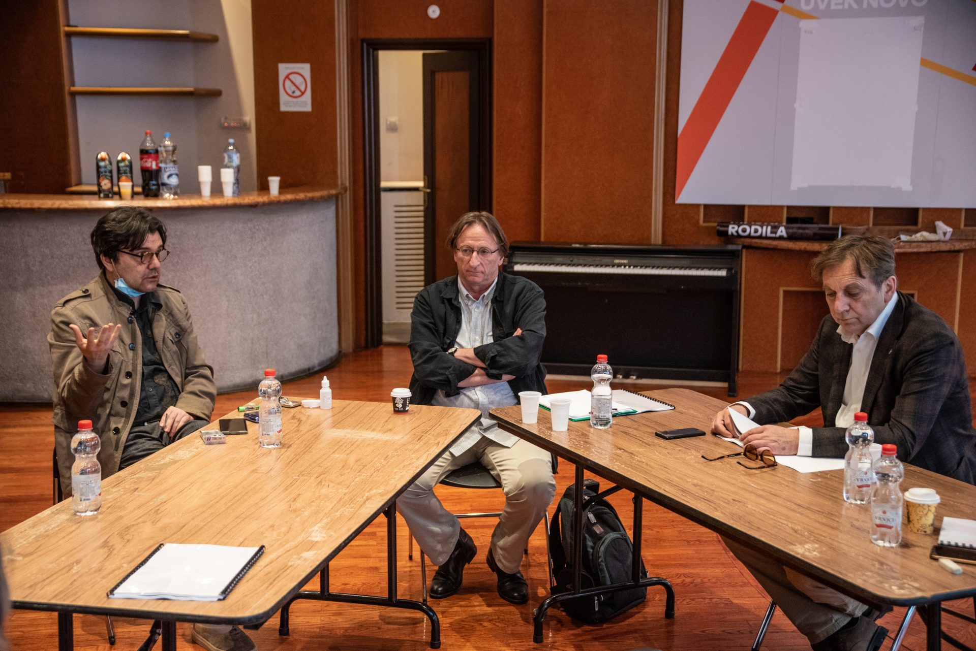 beograd 01.06.2020 Atelje 212: Prva proba predstave "Pikaso"  Foto: Dragan Mujan/Nova.rs