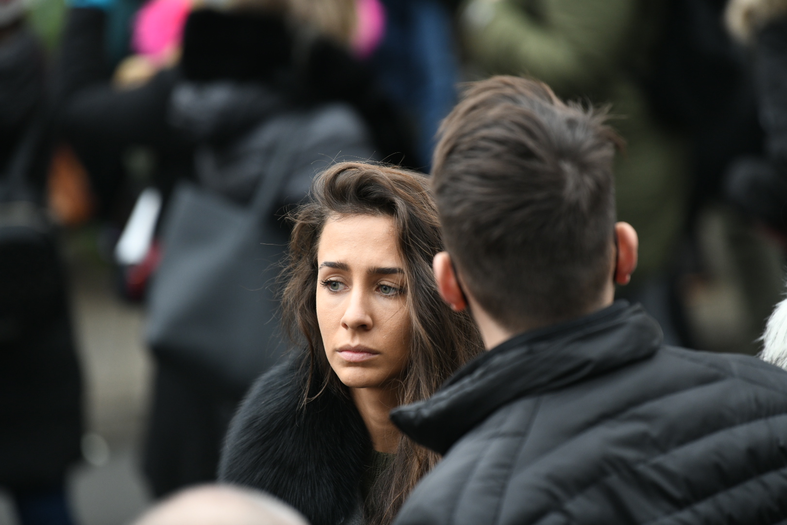 Ivana Dudić
Beograd 11.12.2020. Sahrana, Džej Ramadanovski, Novo groblje Foto: Vesna Lalić/Nova.rs