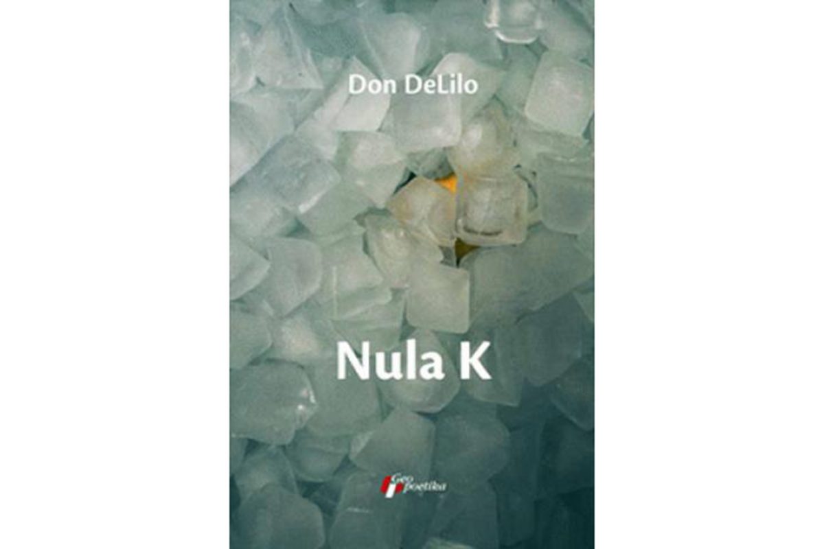Don DeLilo Nula K knjiga, omot, korice