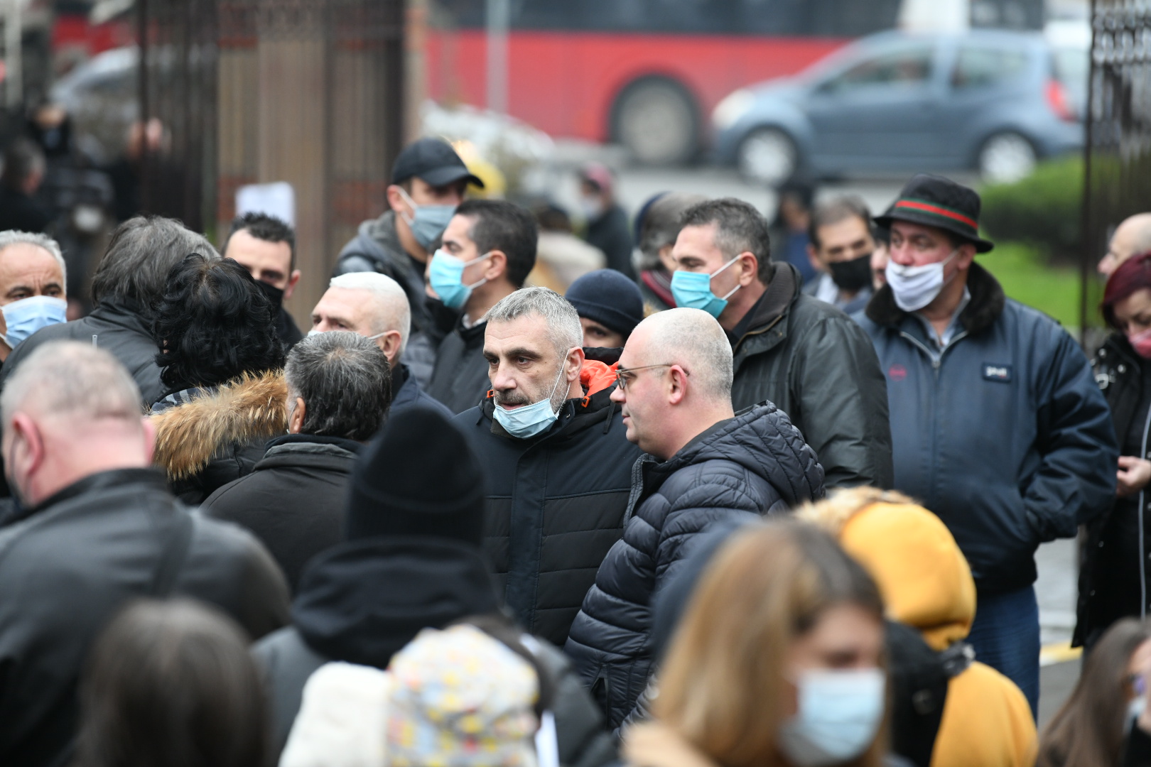 Beograd 11.12.2020. Sahrana, Džej Ramadanovski, Novo groblje Foto: Vesna Lalić/Nova.rs