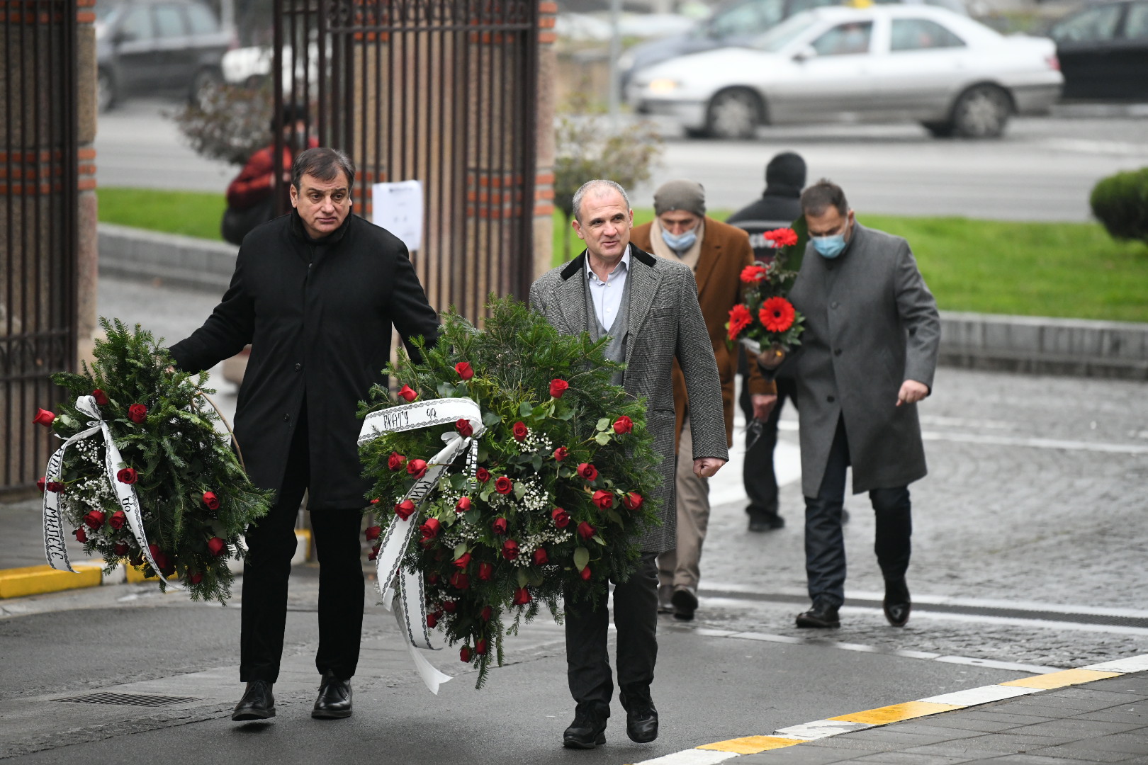 Beograd 11.12.2020. Sahrana, Džej Ramadanovski, Novo groblje Foto: Vesna Lalić/Nova.rs