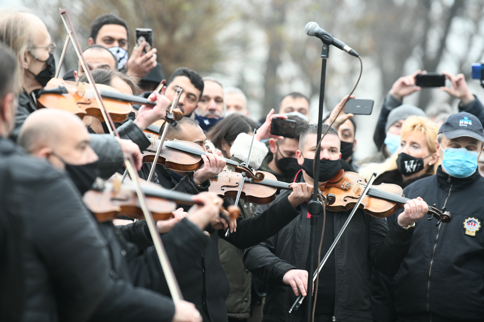 Beograd 11.12.2020. Sahrana, Džej Ramadanovski, Novo groblje Foto: Vesna Lalić/Nova.rs