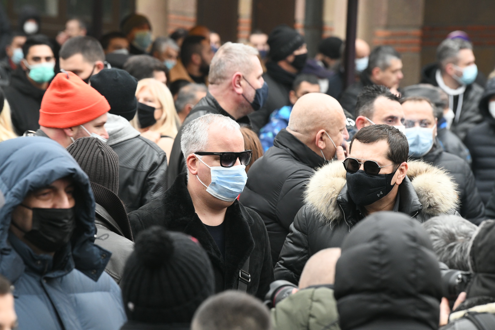 Saša Matić
Beograd 11.12.2020. Sahrana, Džej Ramadanovski, Novo groblje Foto: Vesna Lalić/Nova.rs