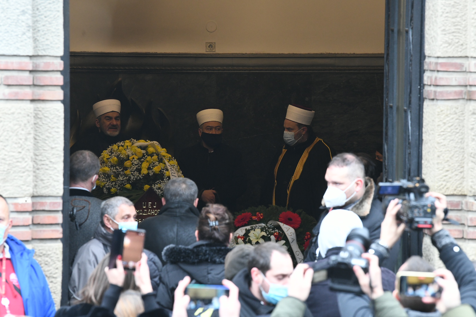 Beograd 11.12.2020. Sahrana, Džej Ramadanovski, Novo groblje Foto: Vesna Lalić/Nova.rs