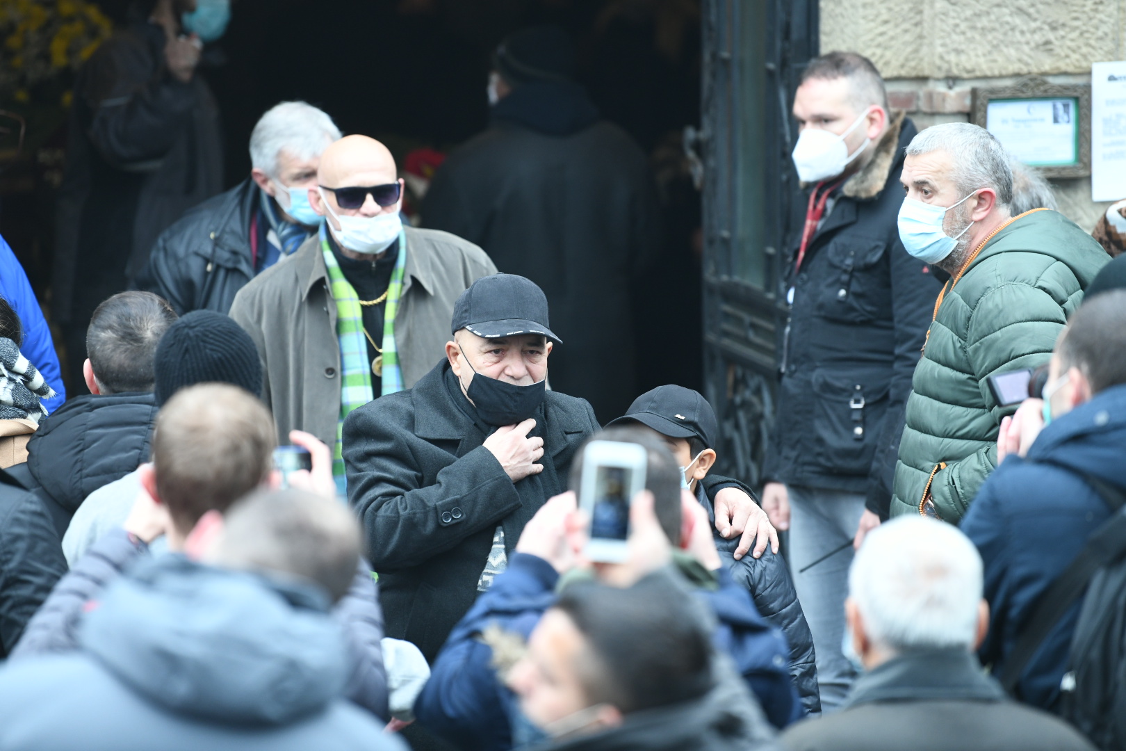 Hasan Dudić
Beograd 11.12.2020. Sahrana, Džej Ramadanovski, Novo groblje Foto: Vesna Lalić/Nova.rs