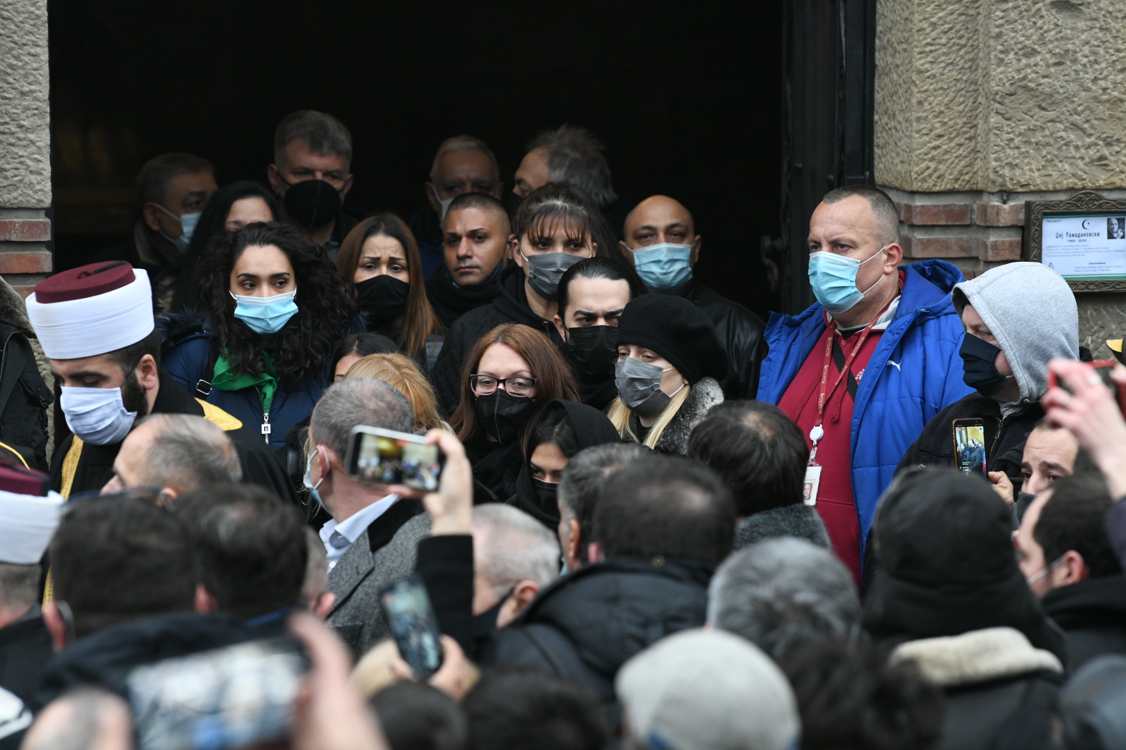 Beograd 11.12.2020. Sahrana, Džej Ramadanovski, Novo groblje Foto: Vesna Lalić/Nova.rs
