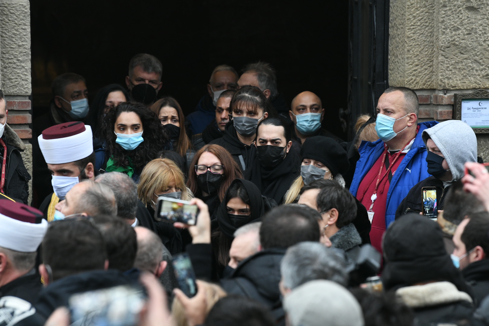 Beograd 11.12.2020. Sahrana, Džej Ramadanovski, Novo groblje Foto: Vesna Lalić/Nova.rs