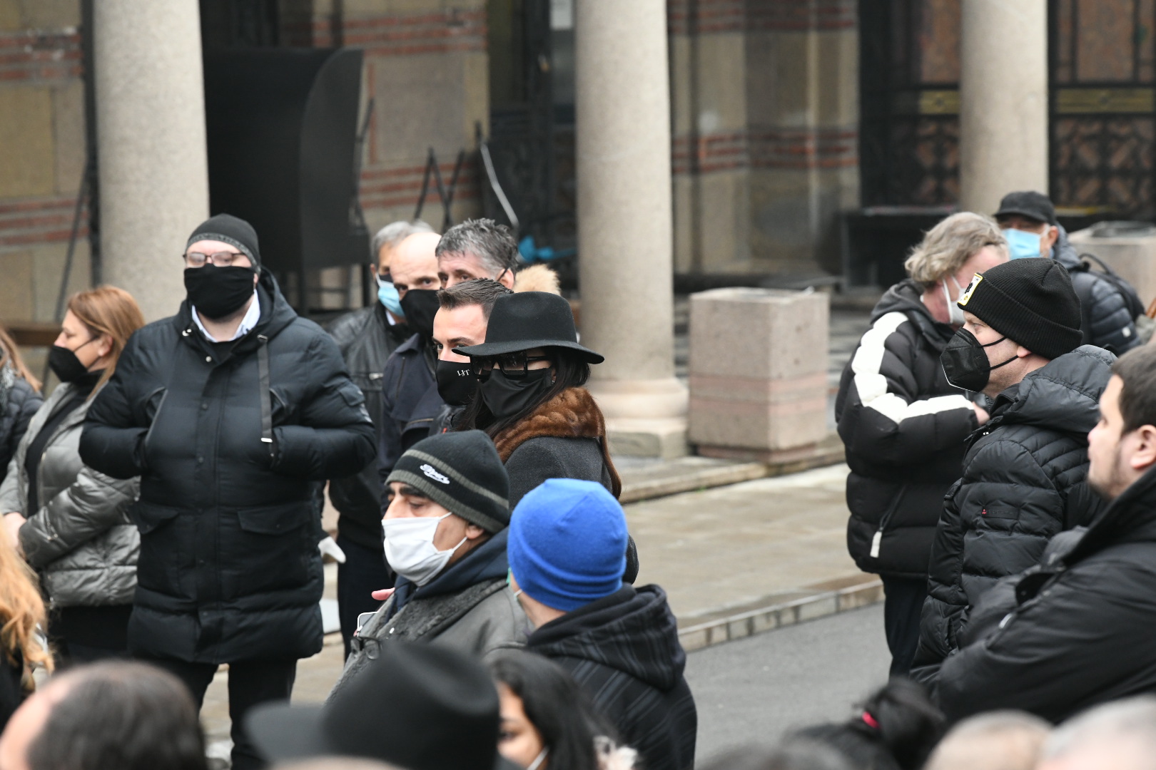 Ceca Ražnatović
Beograd 11.12.2020. Sahrana, Džej Ramadanovski, Novo groblje Foto: Vesna Lalić/Nova.rs