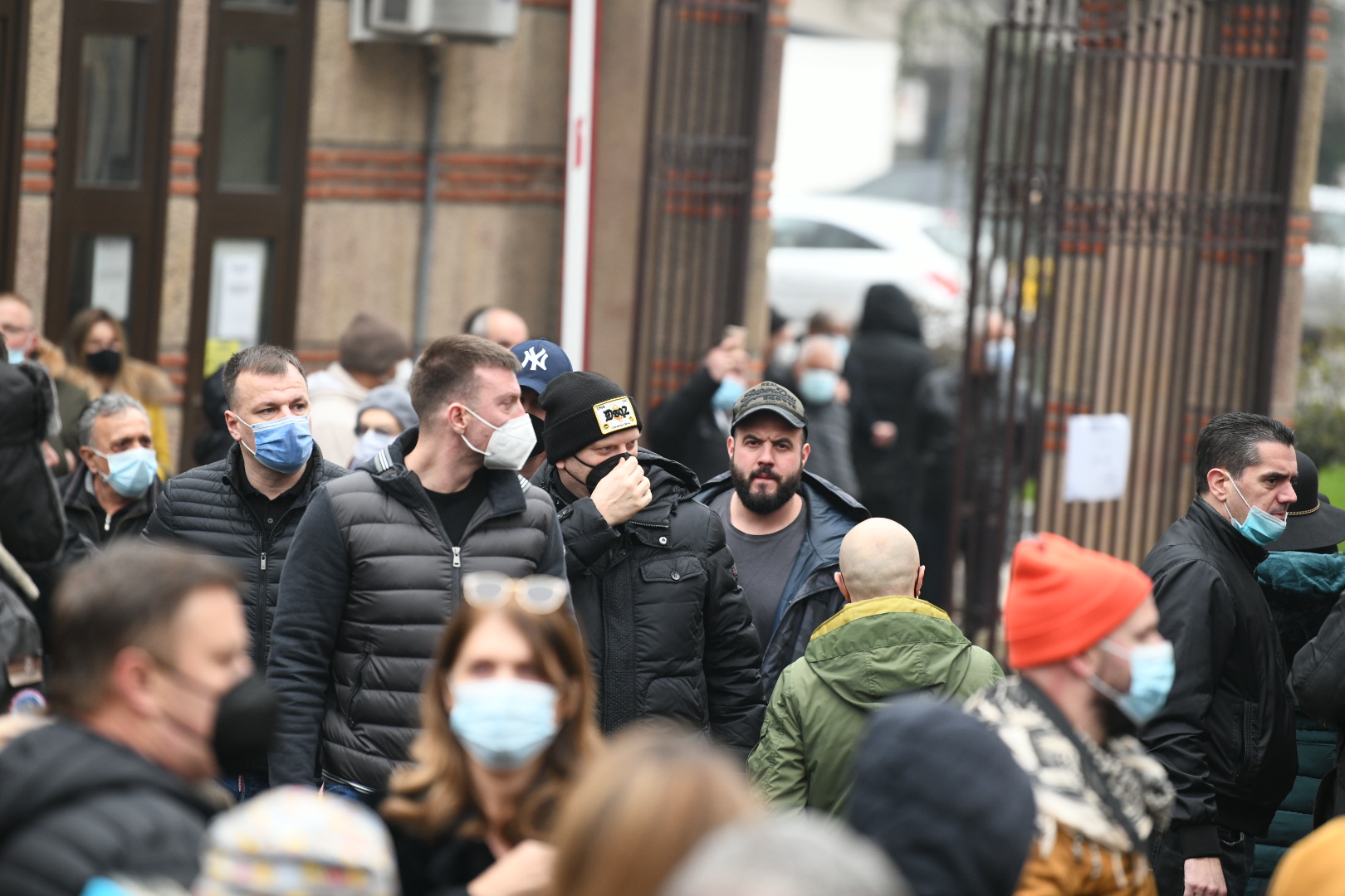 Beograd 11.12.2020. Sahrana, Džej Ramadanovski, Novo groblje Foto: Vesna Lalić/Nova.rs