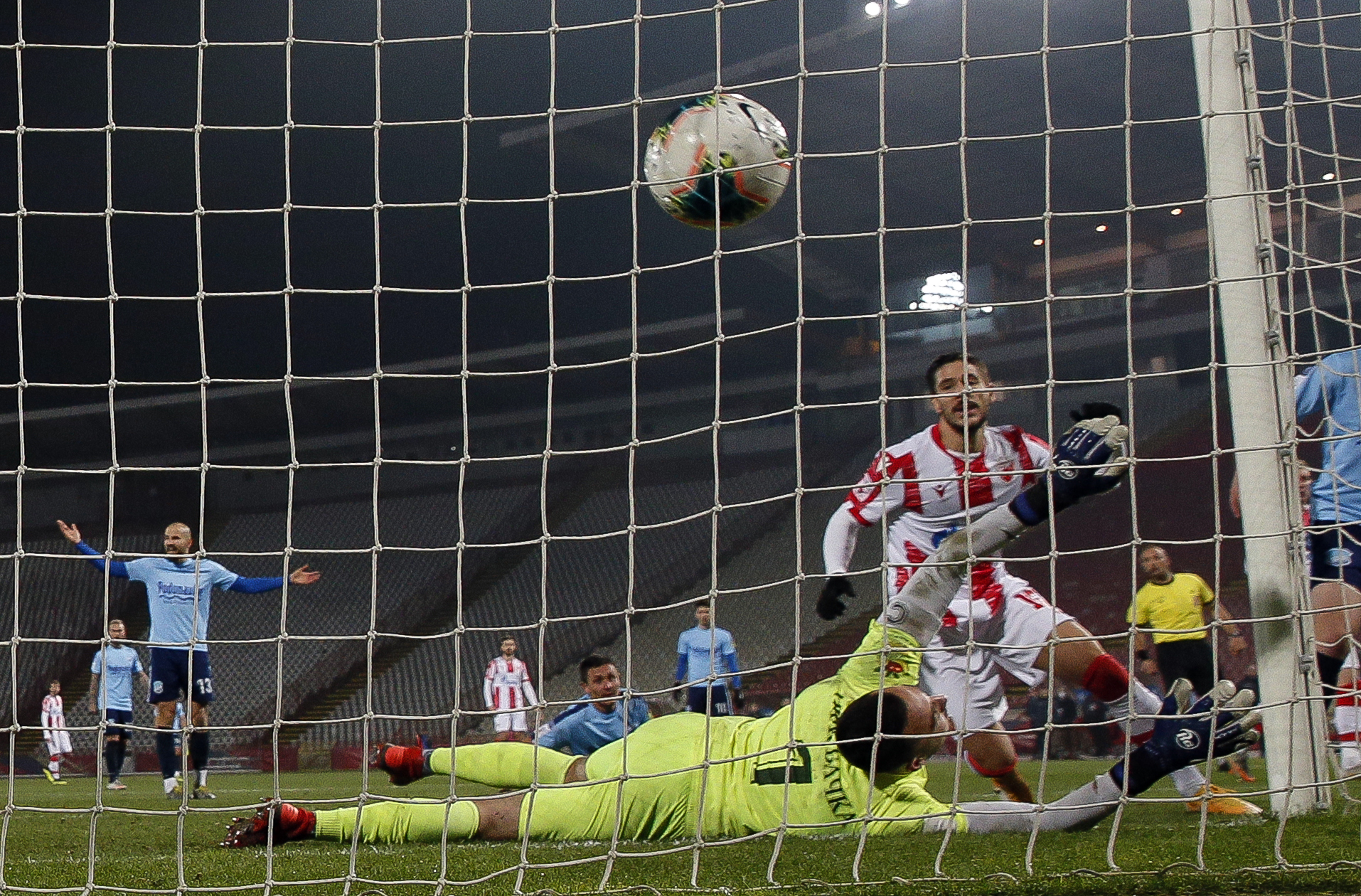 Diego Falcinelli Falcineli Super liga Srbije, superliga, Crvena Zvezda - Backa  Belgrade, Serbia, 13.12.2020. Decembar 13. 2020. photo: Pedja Milosavljevic / STARSPORT