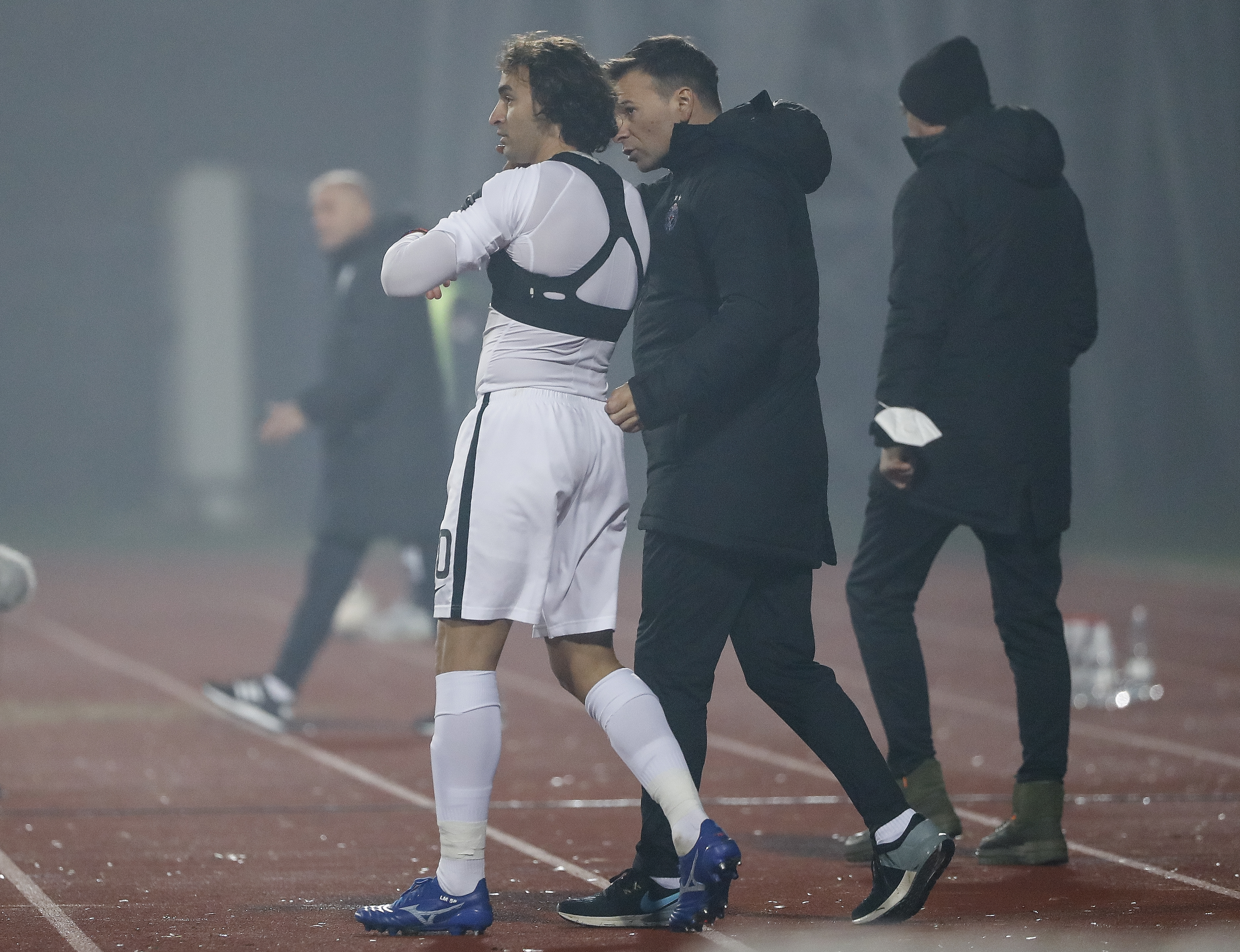 Fudbal Super League Season 2020-2021
Spartak v Partizan
head coach Aleksandar Stanojevic and Lazar Markovic (L)
Subotica, 07.11.2020.
foto: Srdjan Stevanovic/Starsportphoto ©