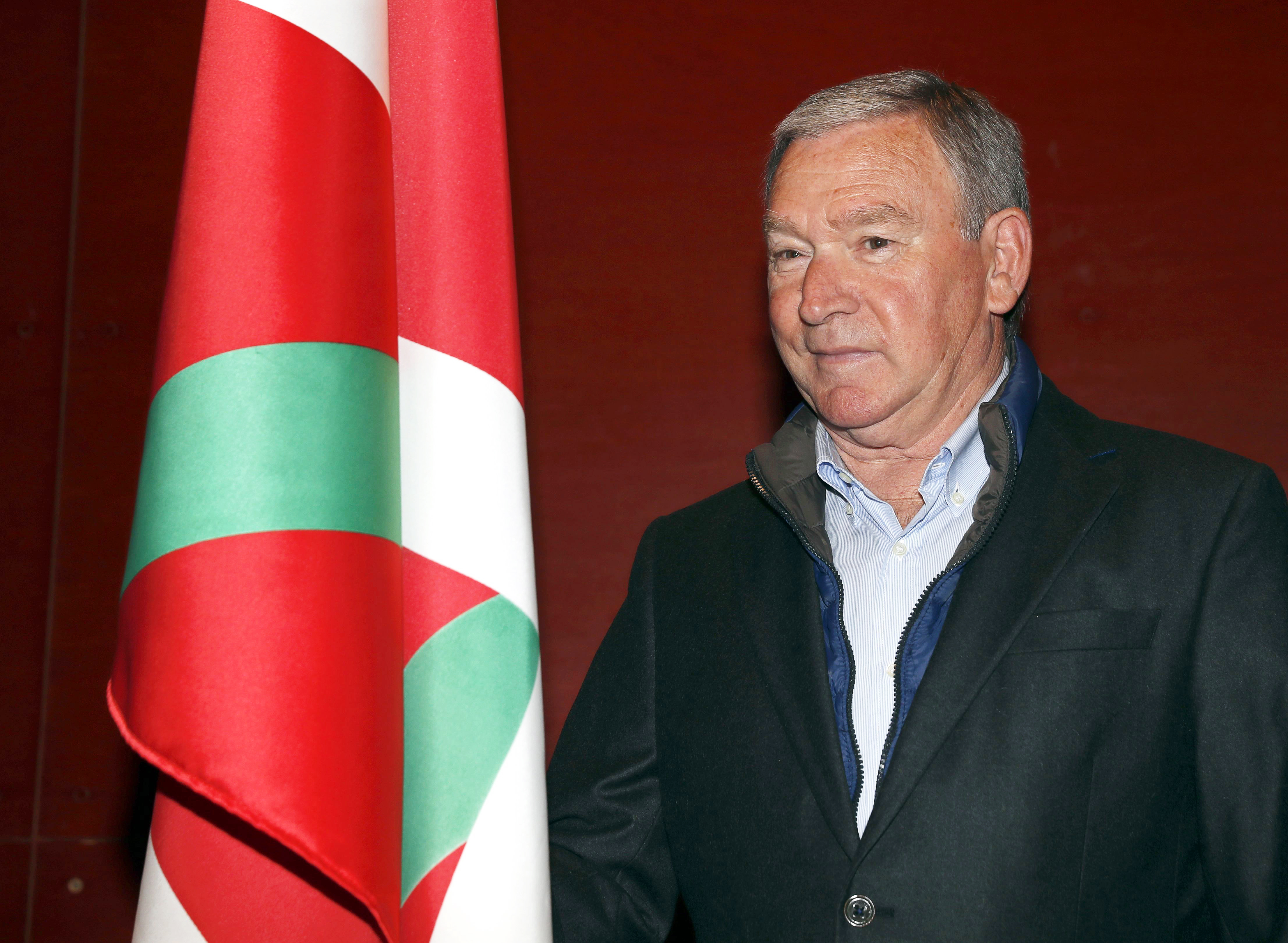 Javier Clemente presented as head coach of Basque soccer team