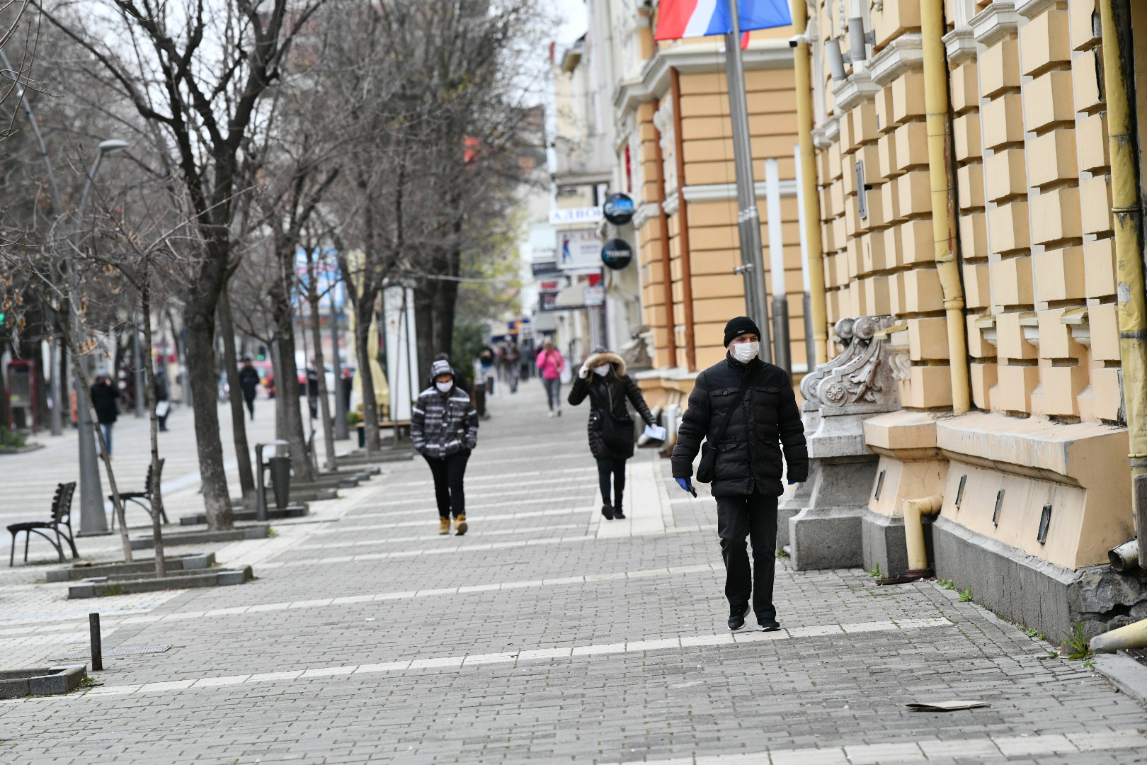 Šabac 26.03.2020. Šabac, grad, svakodnevica koronavirus Foto:Vladislav Mitić/Nova.rs