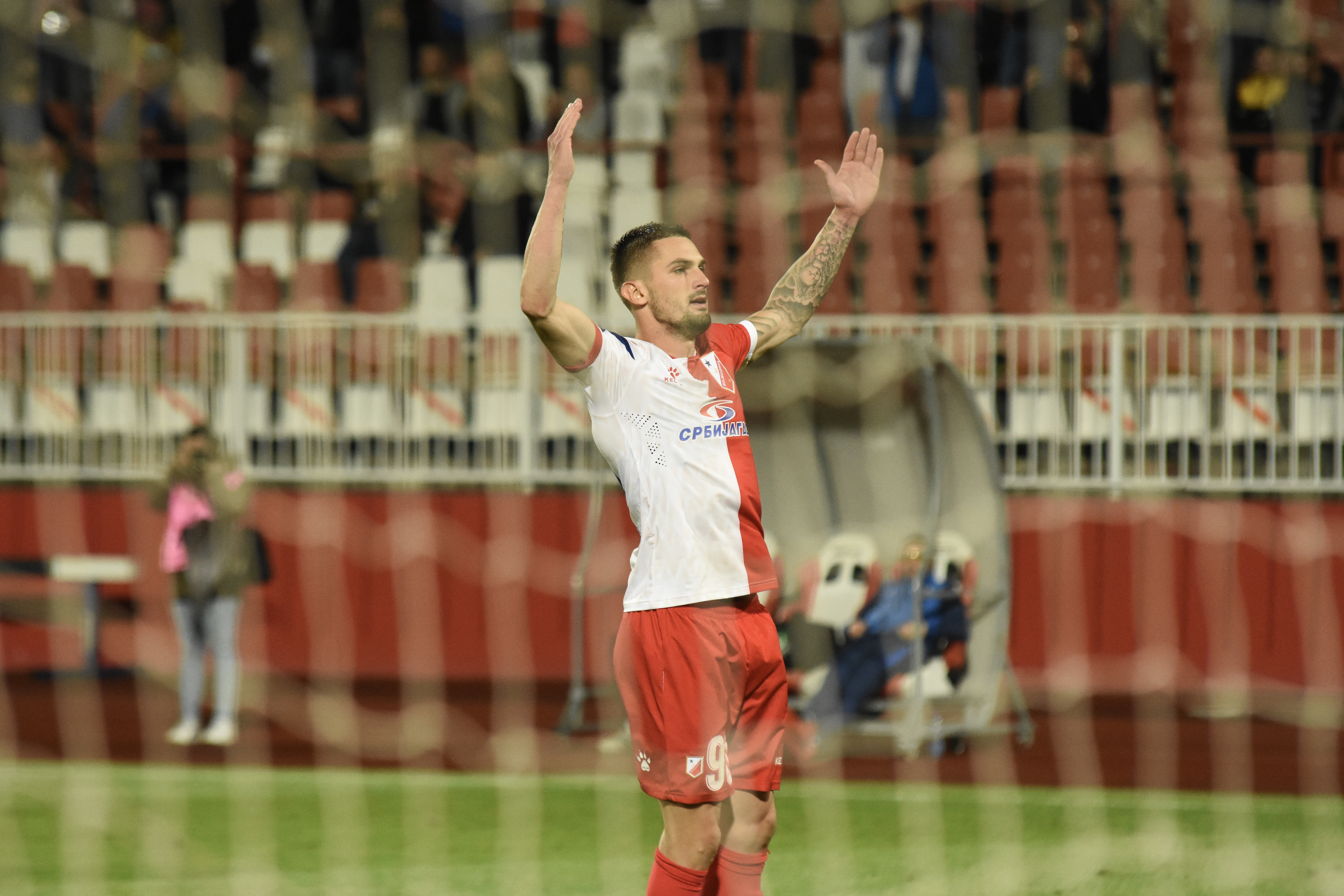 Fudbalska utakmica cetvrtfinala kupa Srbije u fudbalu izmedju Vojvodine i Mladosti iz Lucana
Miljan Vukadinovic
Stadion:Karadjordje
Novi Sad 03.06.2020
Foto: Nenad Mihajlovic