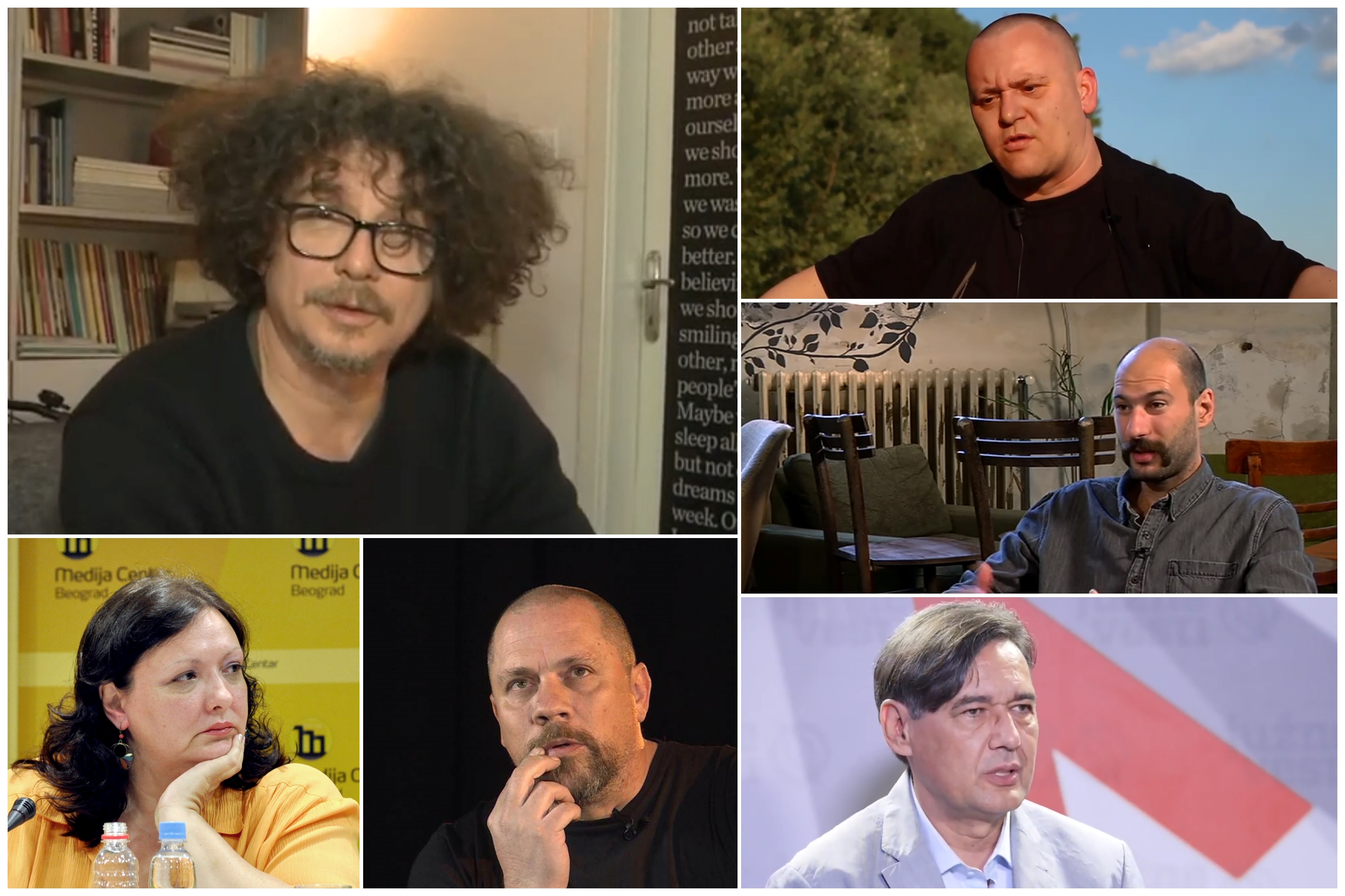 Pisci Slavoljjb Stankovic, Jelena Lengold, Boris Dežulović, Uglješa Šajtinac, Zvonko Karanović, Marko Pogačar